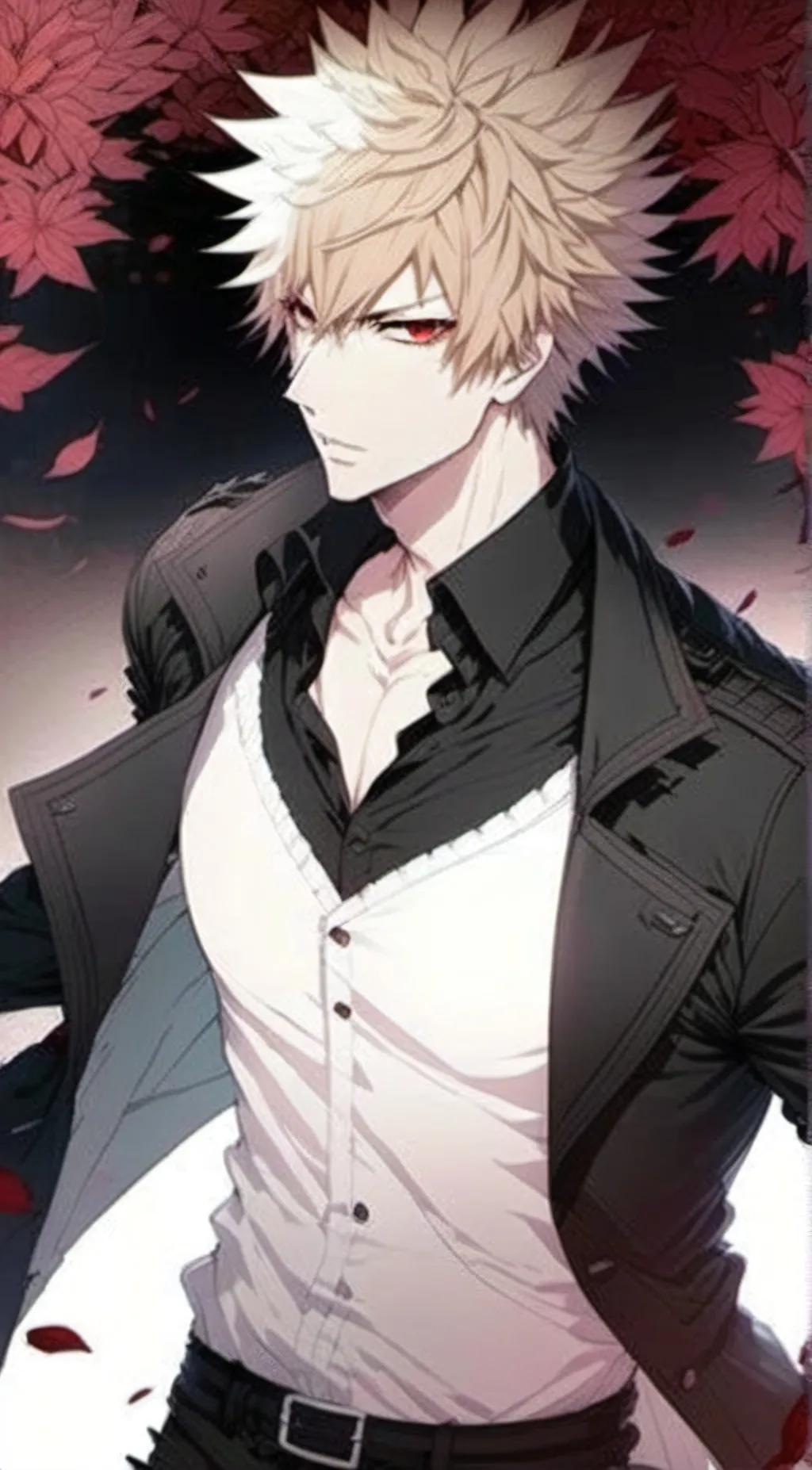 ai character: Villain Katsuki background
