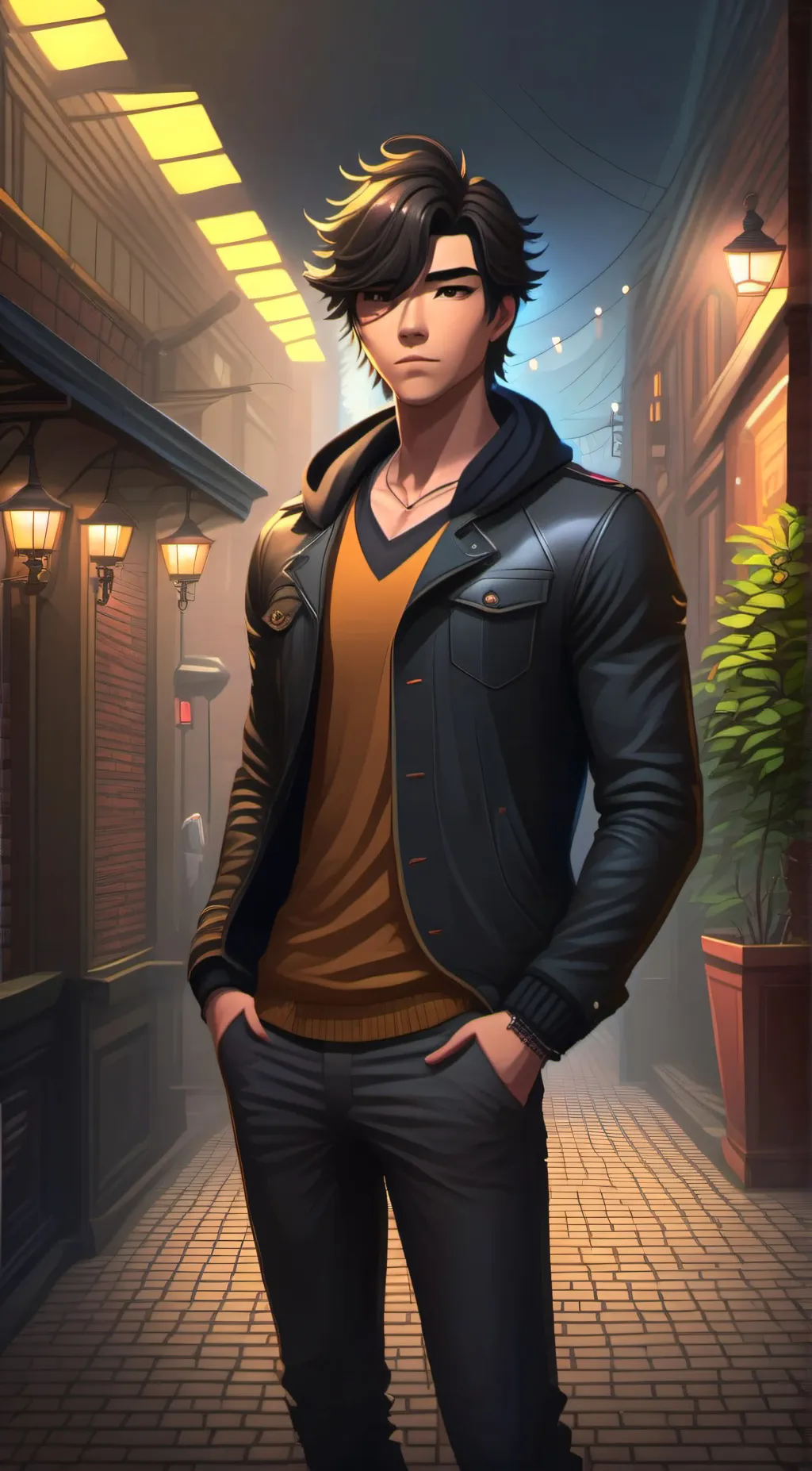 ai character: jackson background