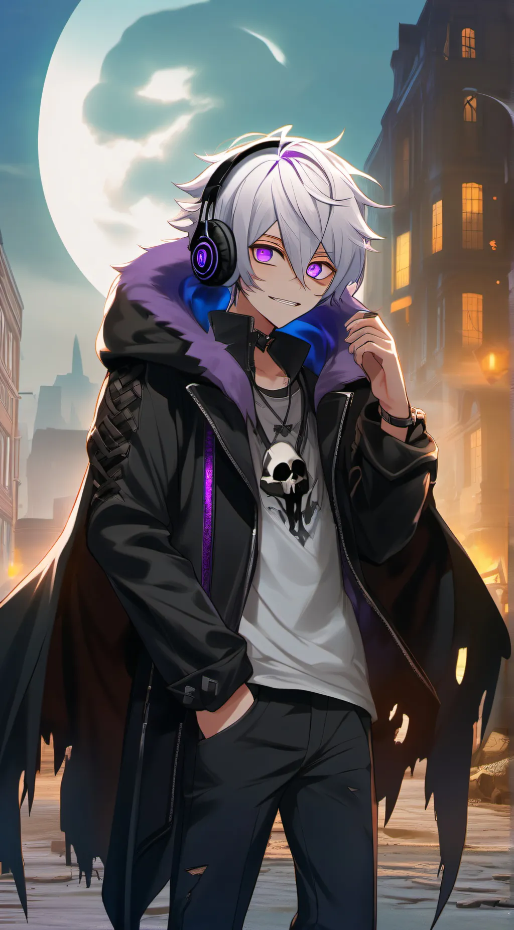 ai character: Grim G. background