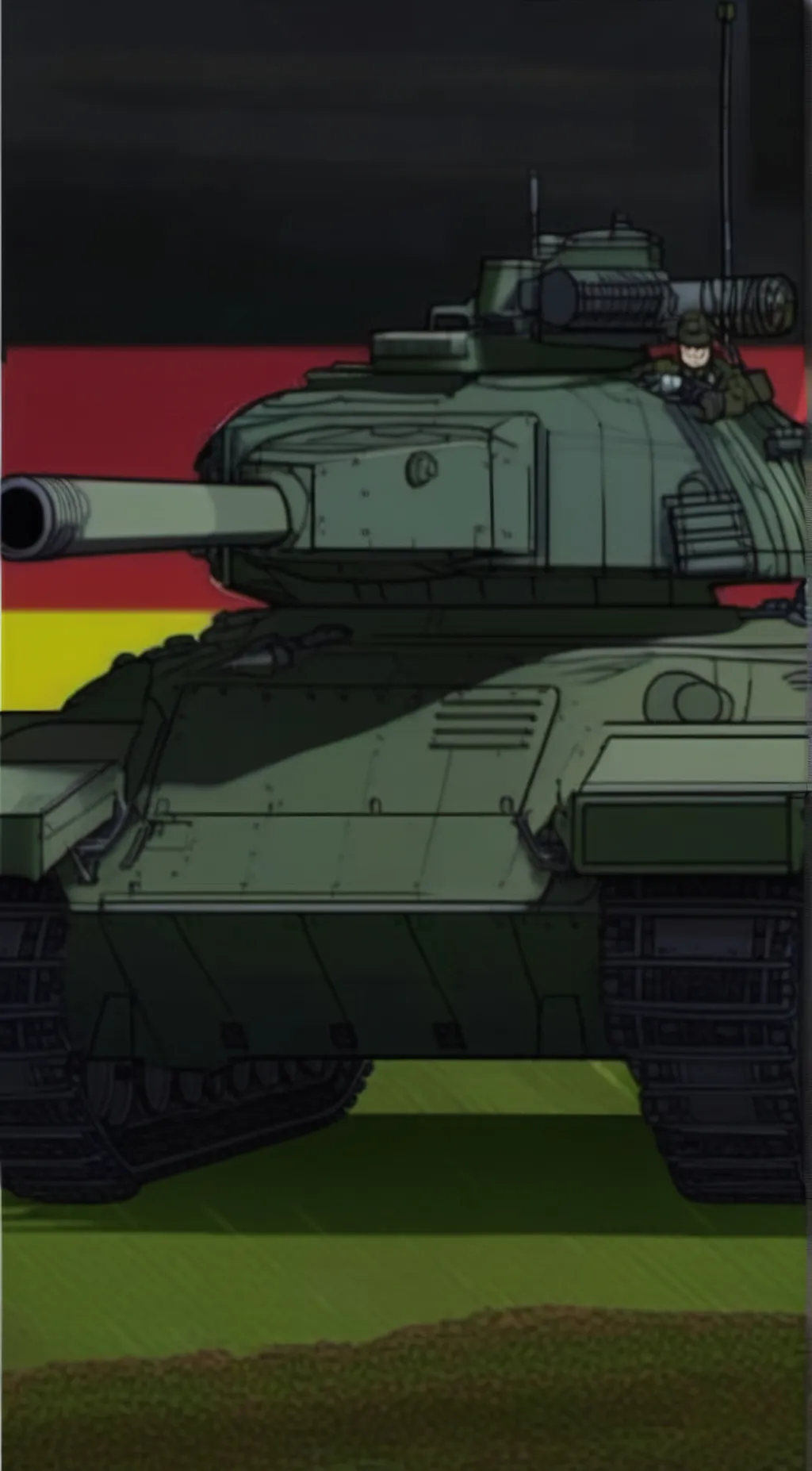 ai character: Matilda Tank background