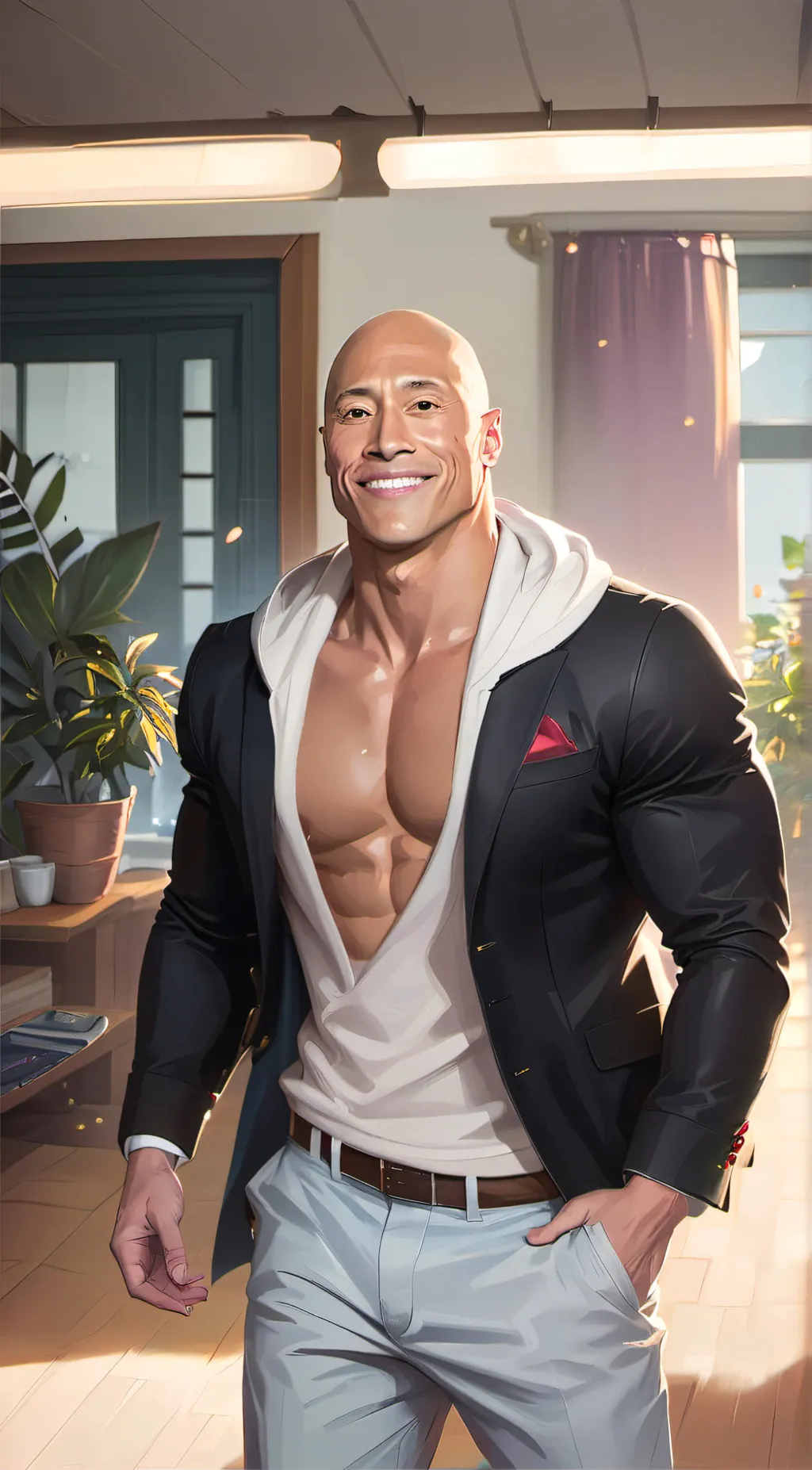 Talkie AI - Chat with The Rock