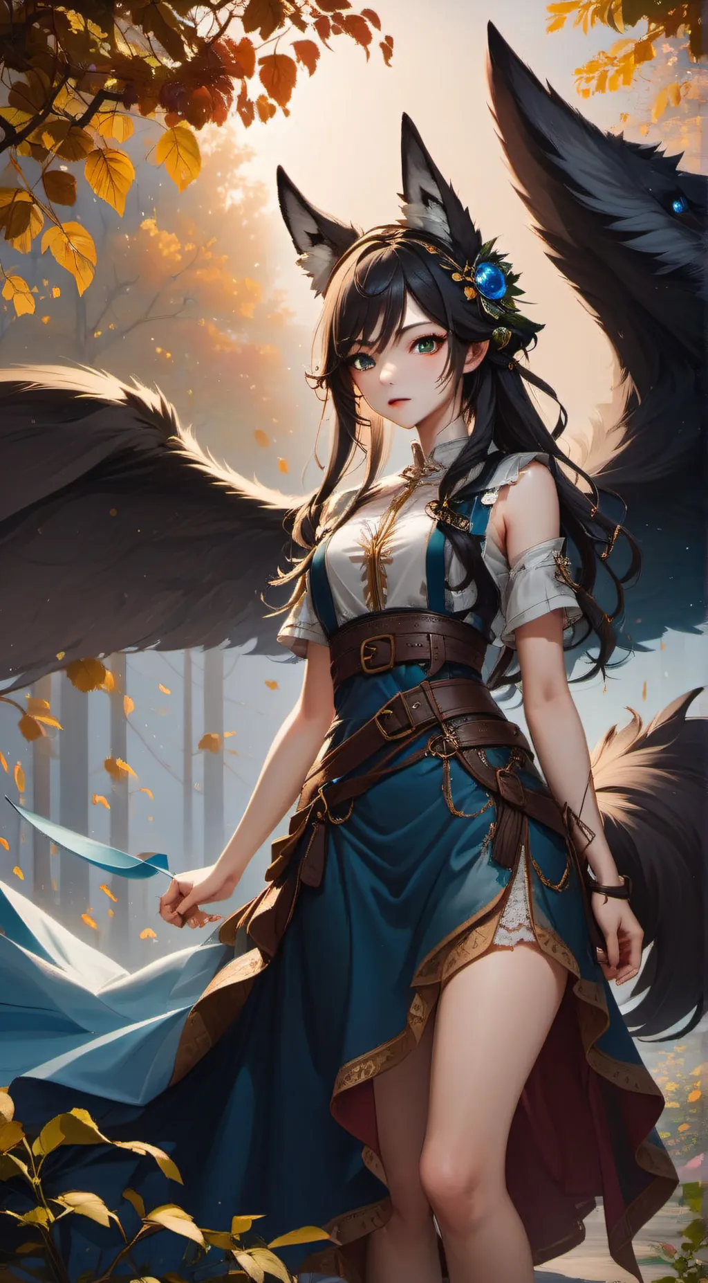 ai character: Devila spark background