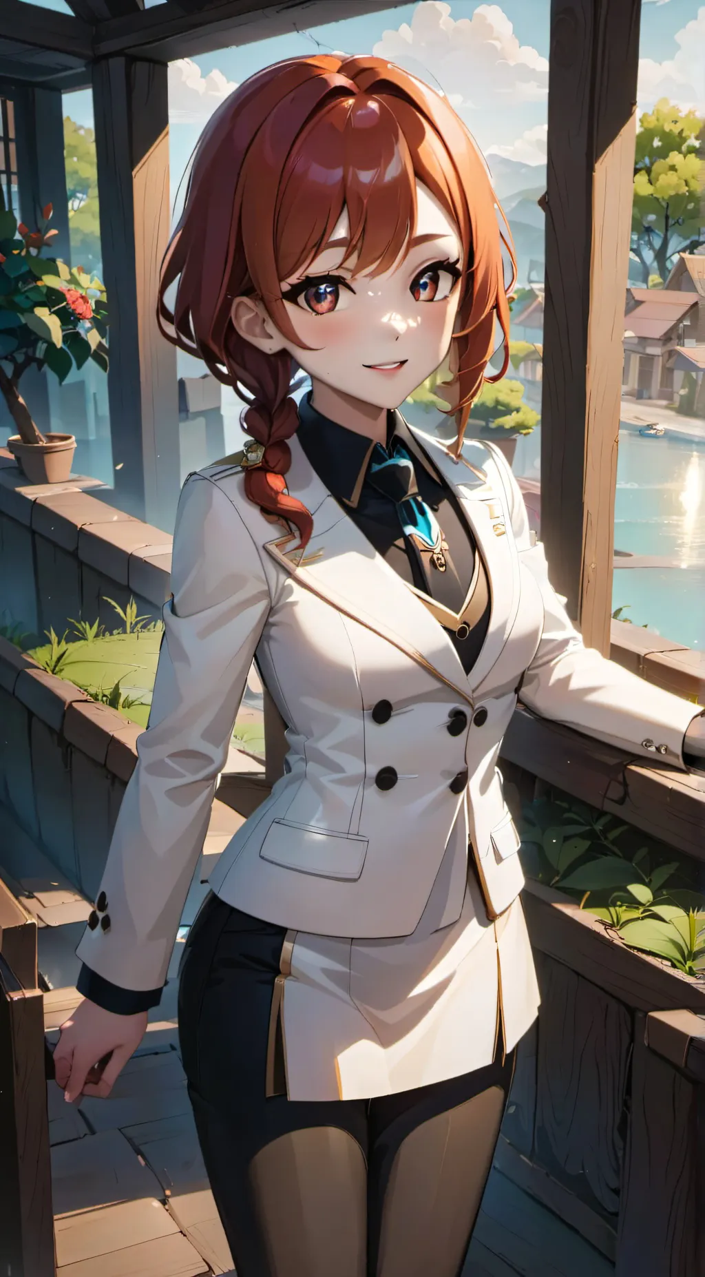 ai character: Makima background