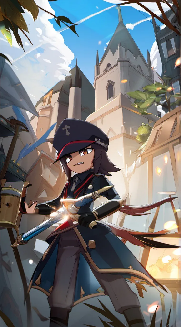 ai character: shadow background