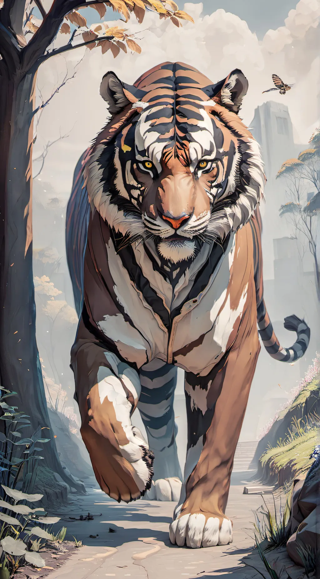 ai character: Max background