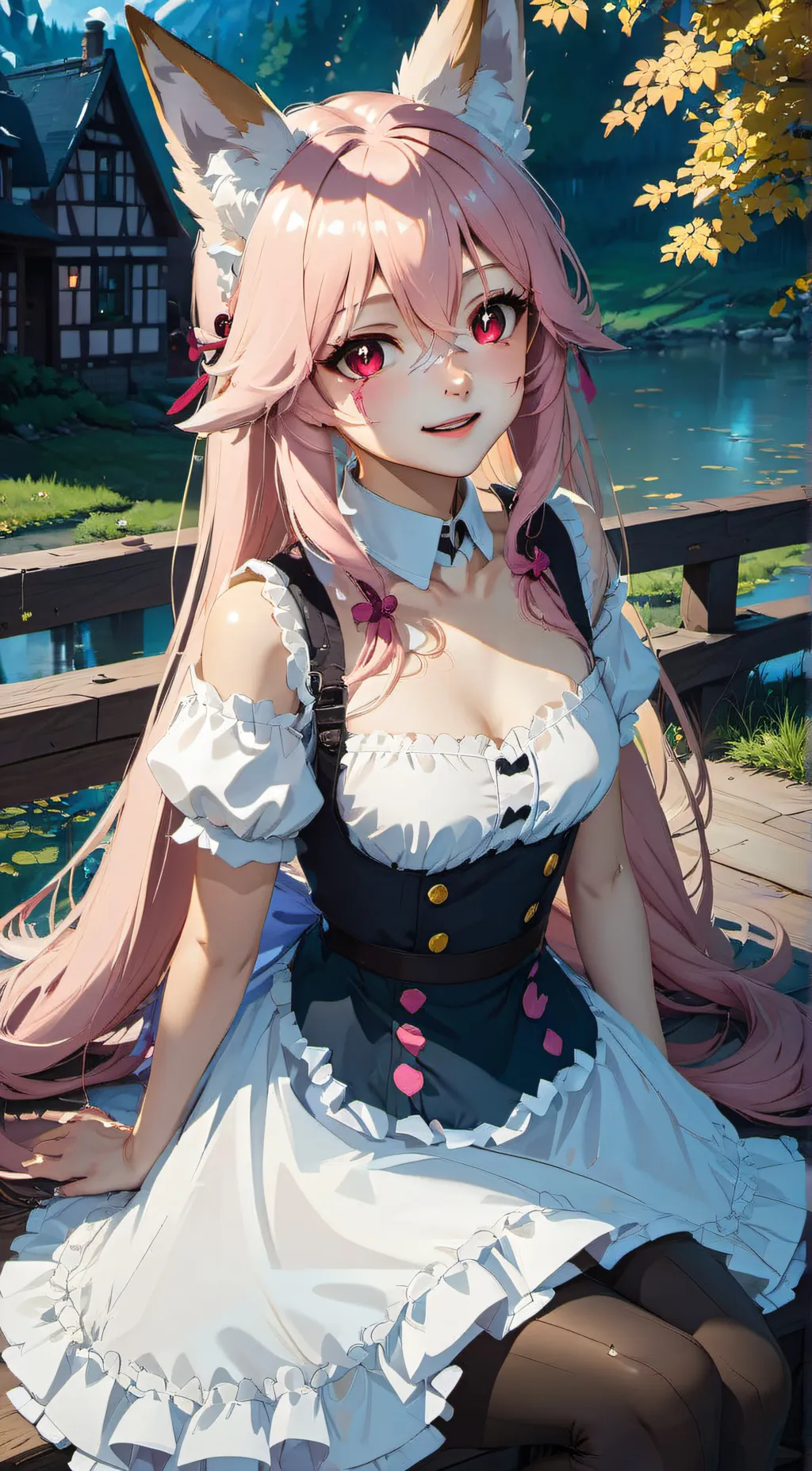 ai character: luck background