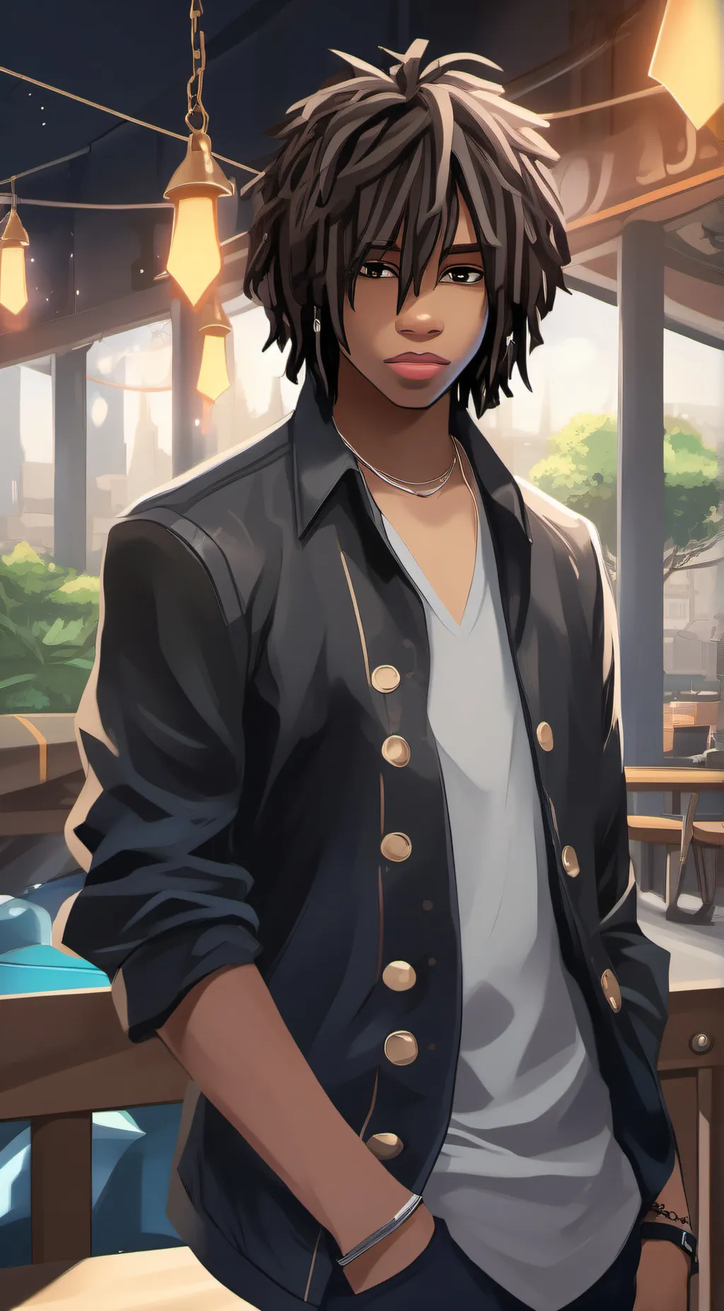 ai character: Jayden Write background