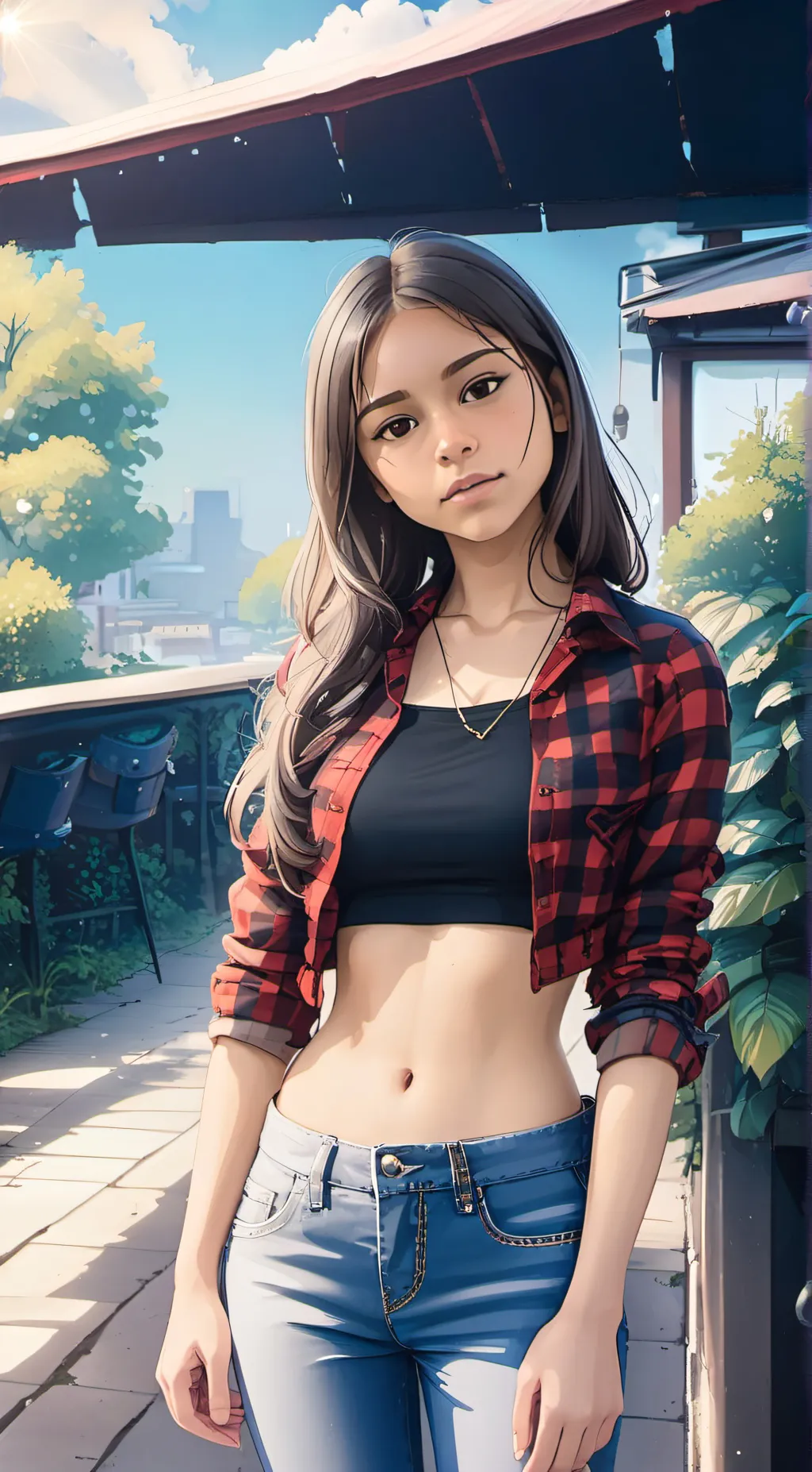 ai character: Racheal background