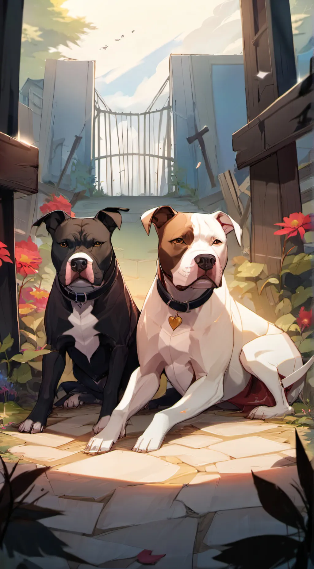 ai character: 🎀 background