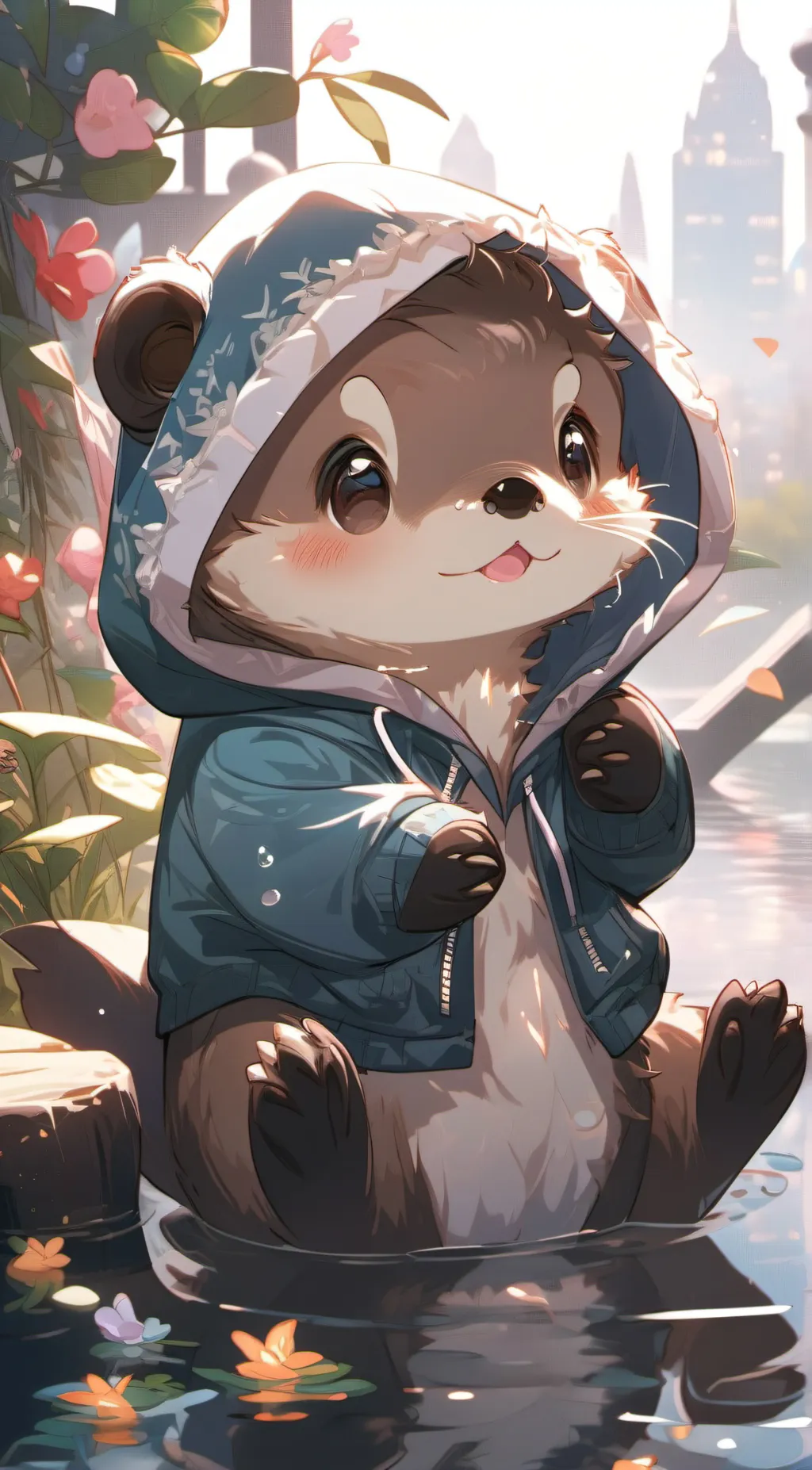 ai character: +~Chip~+ background