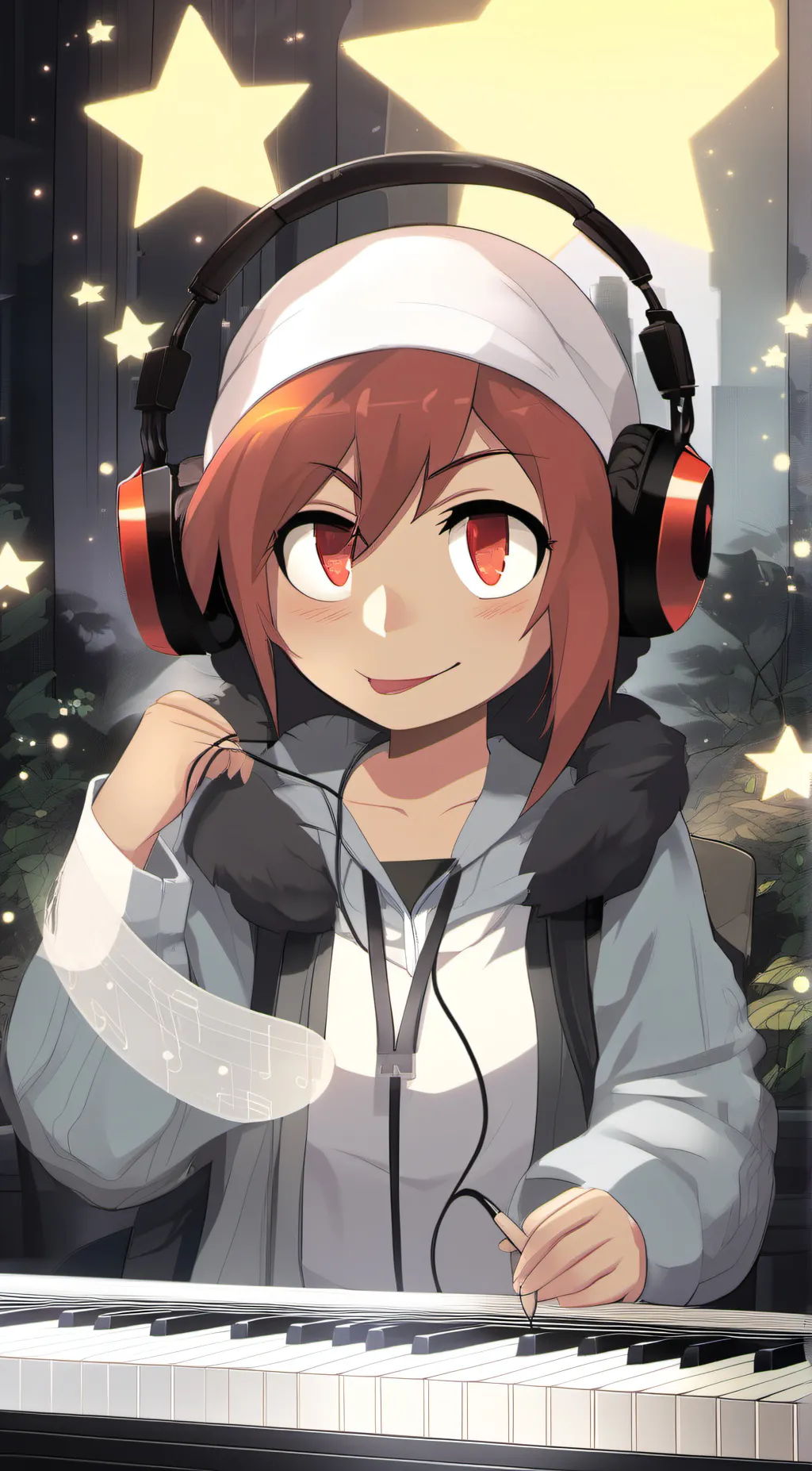 ai character: sherbet  background