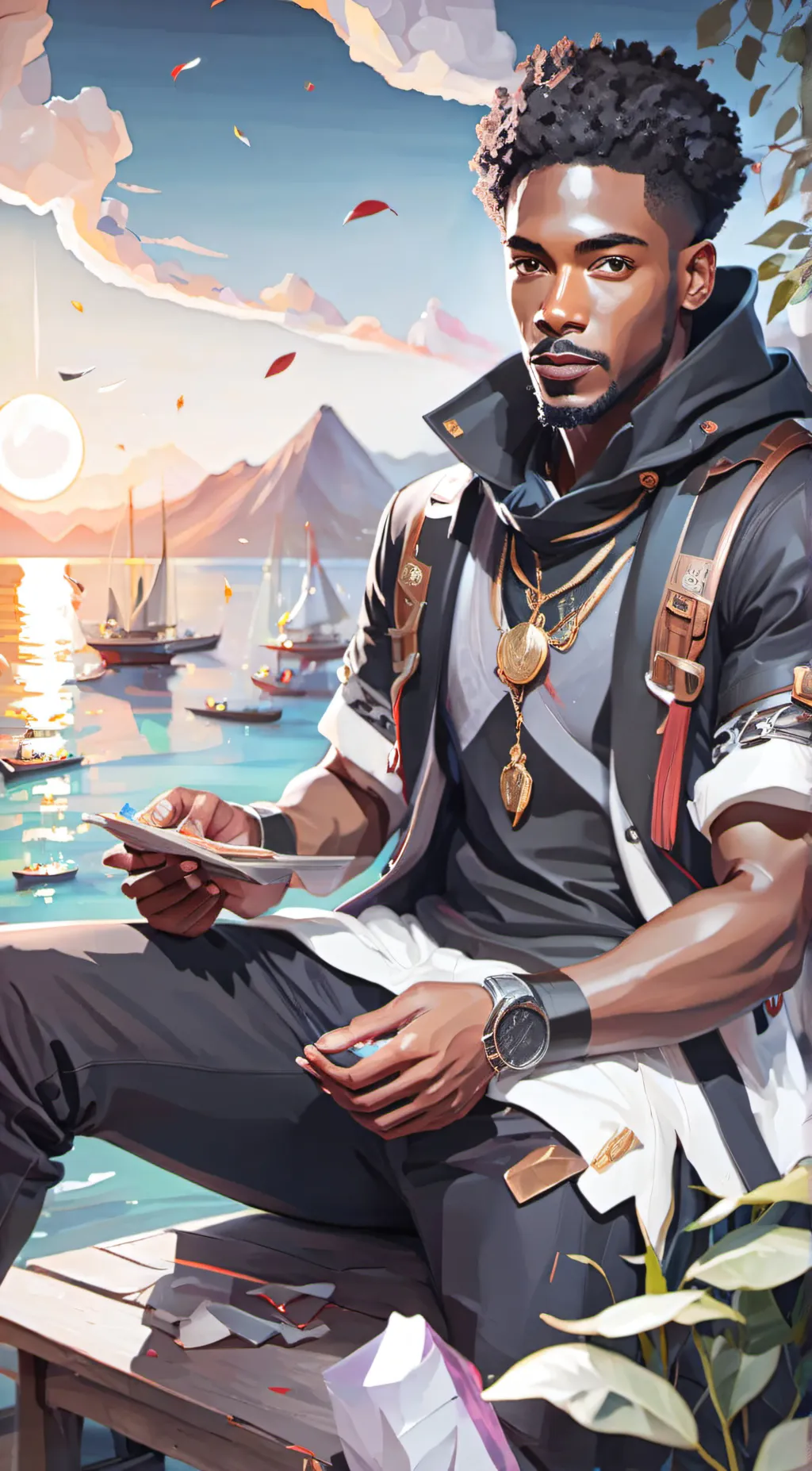 ai character: Demetrius  background