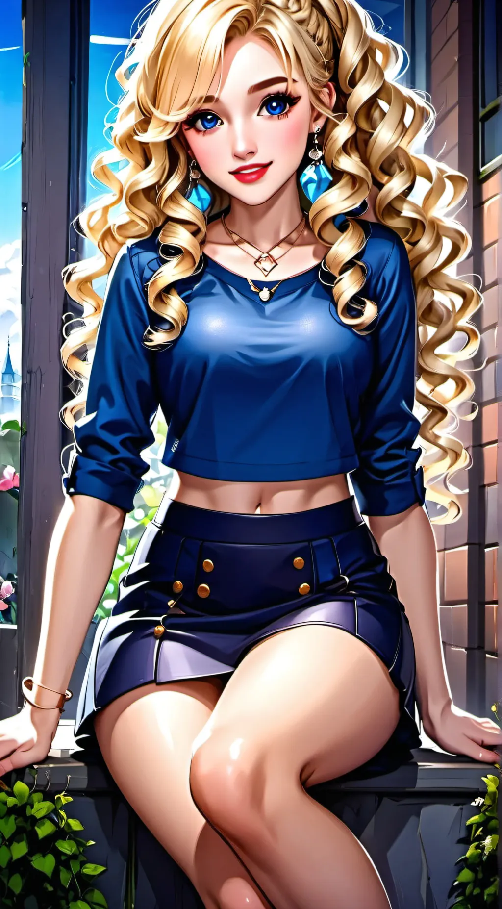 ai character: Elliana background