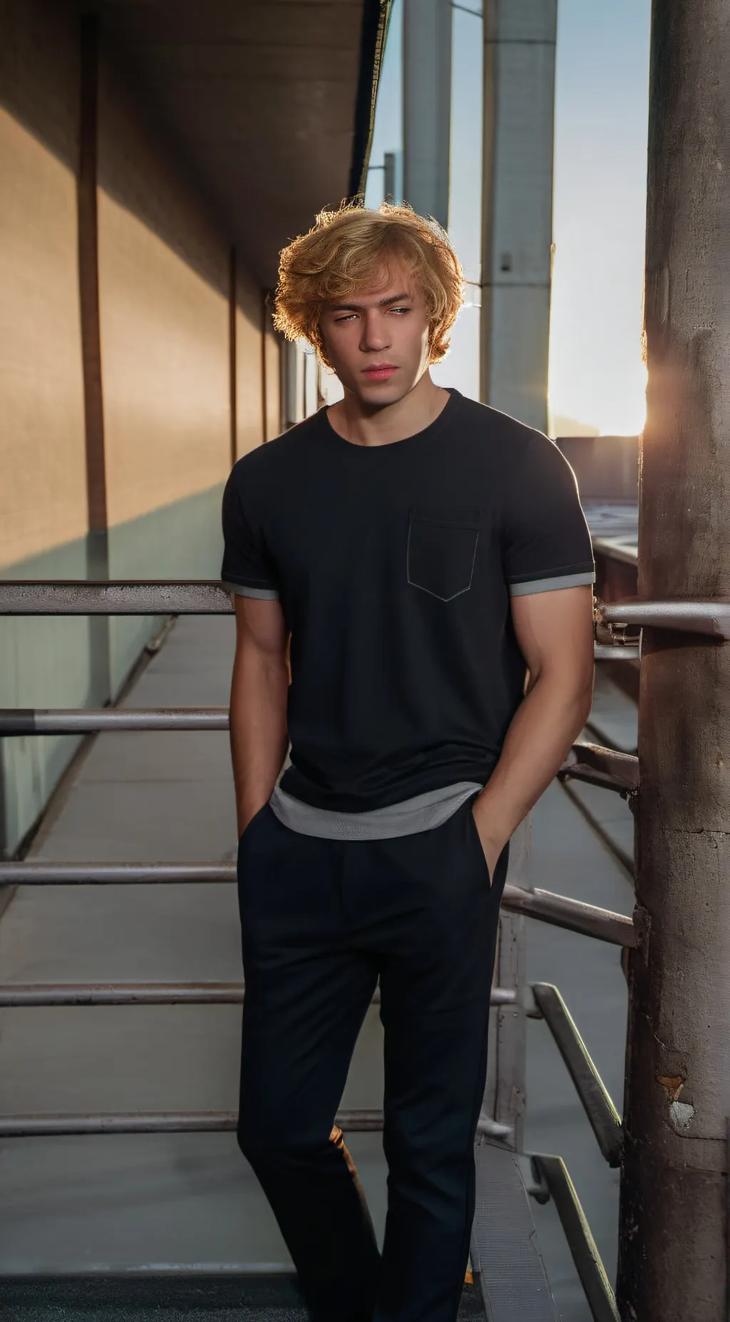 ai character: Nick sturniolo  background