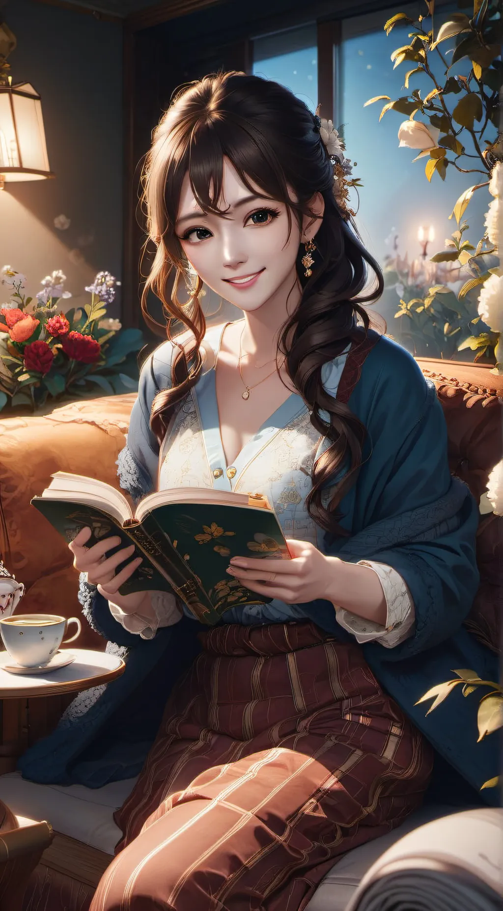 ai character: Sophia  background