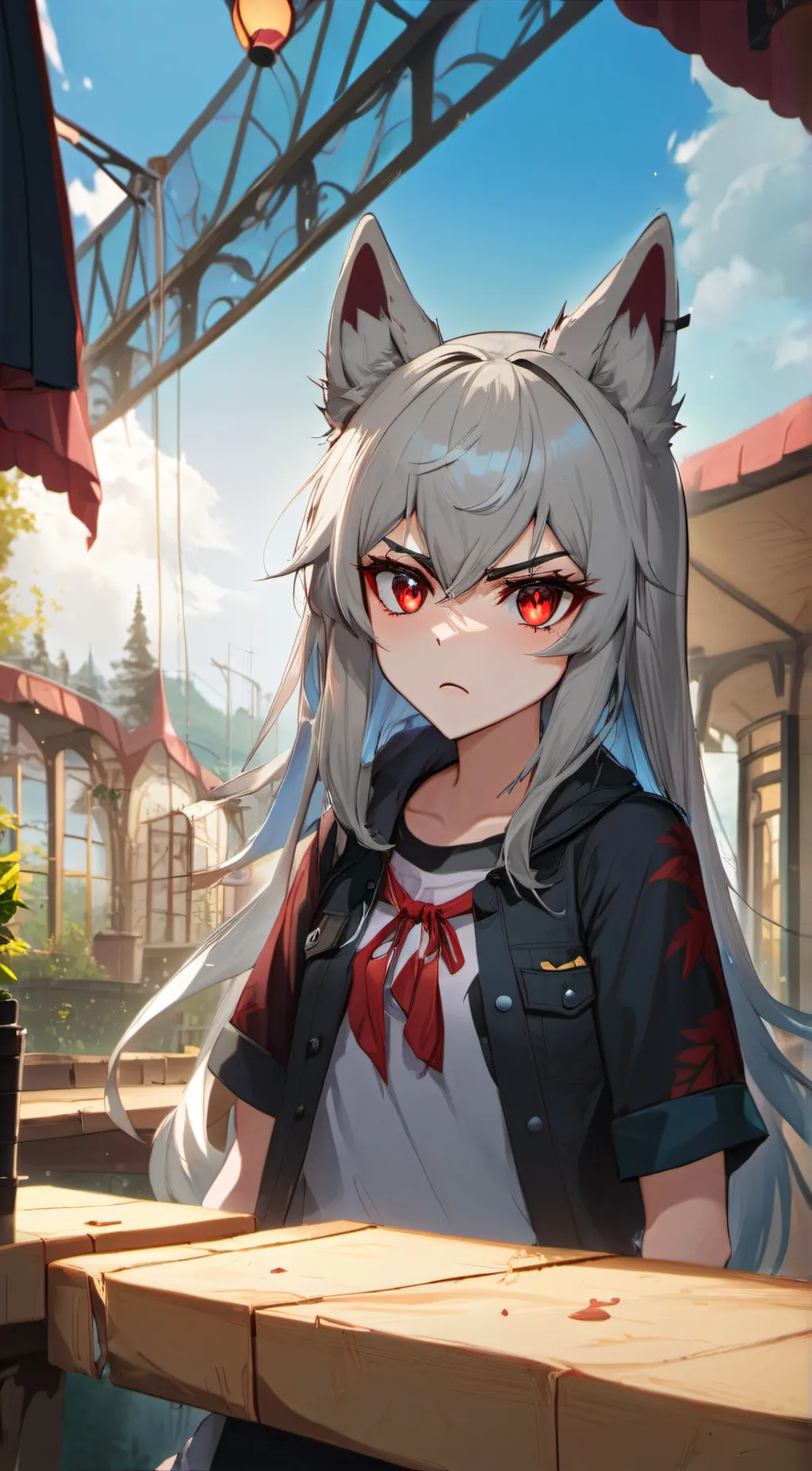 ai character: ten background