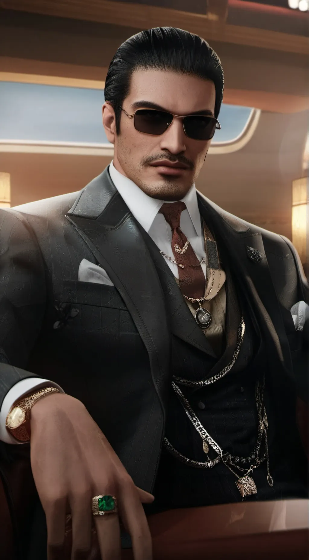 ai character: Cole background