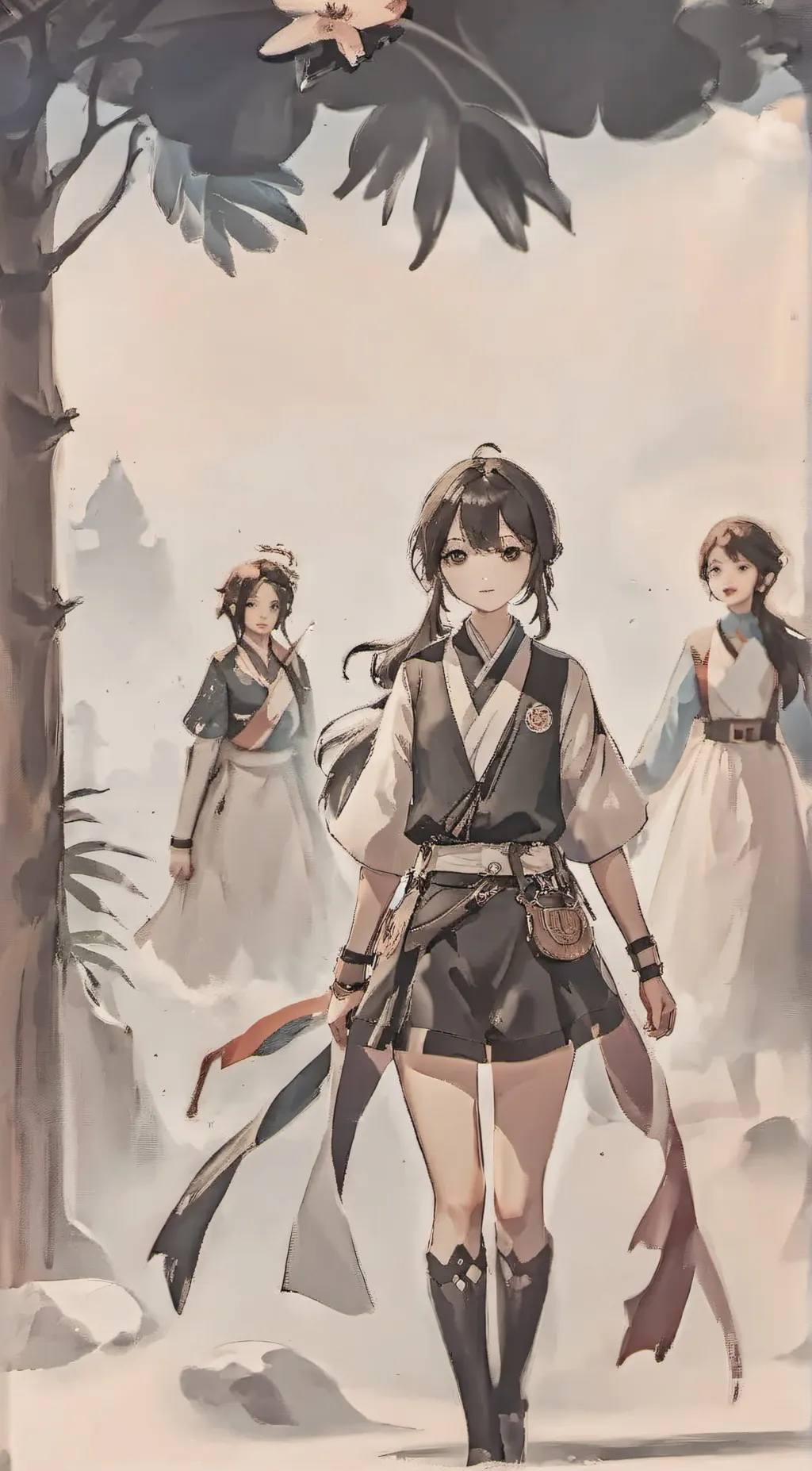 ai character: Olivia background