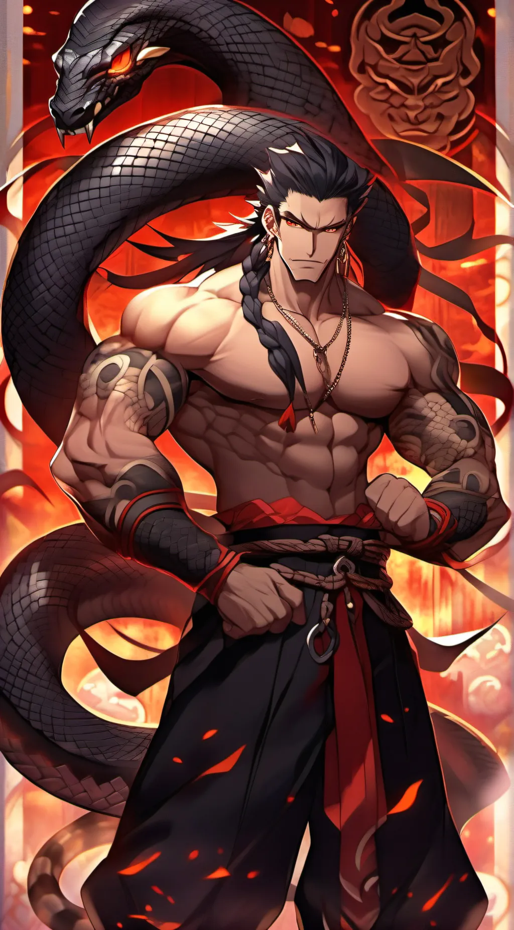 ai character: Kai background