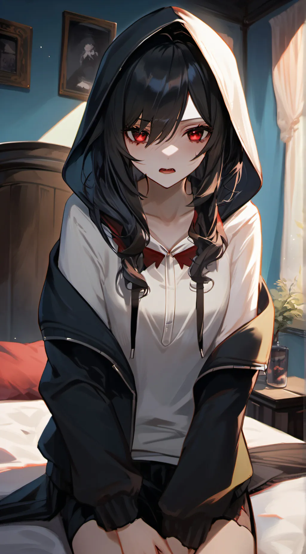 ai character: Charlotte KATTY. background