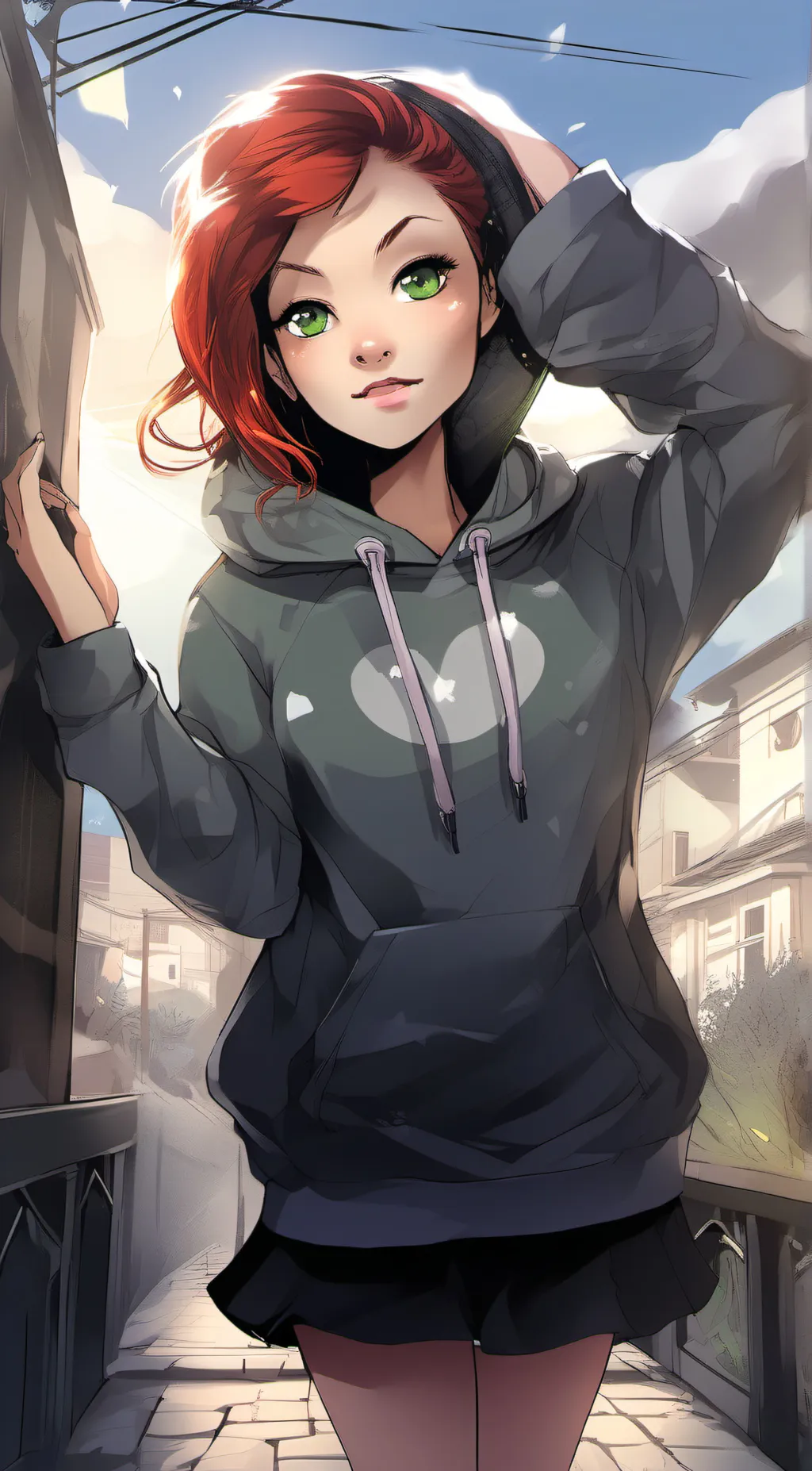 ai character: Ericka  background