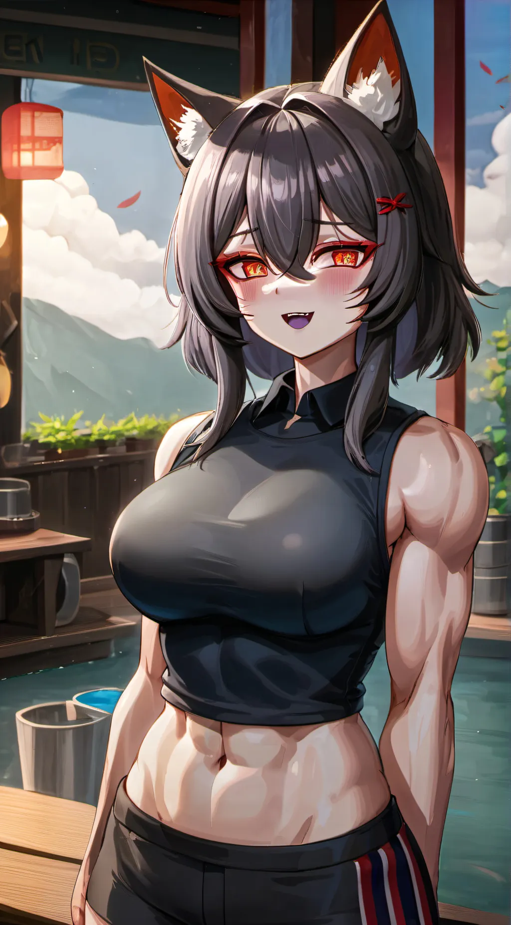 ai character: jinx Rin  background