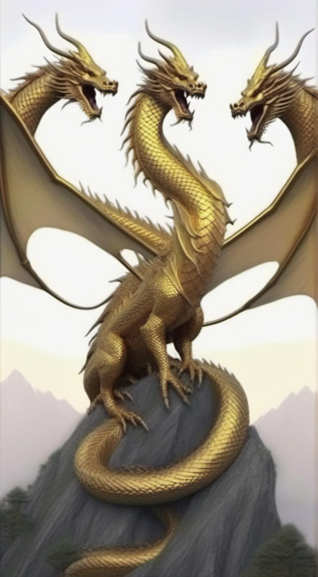 ai character: King gahdora background