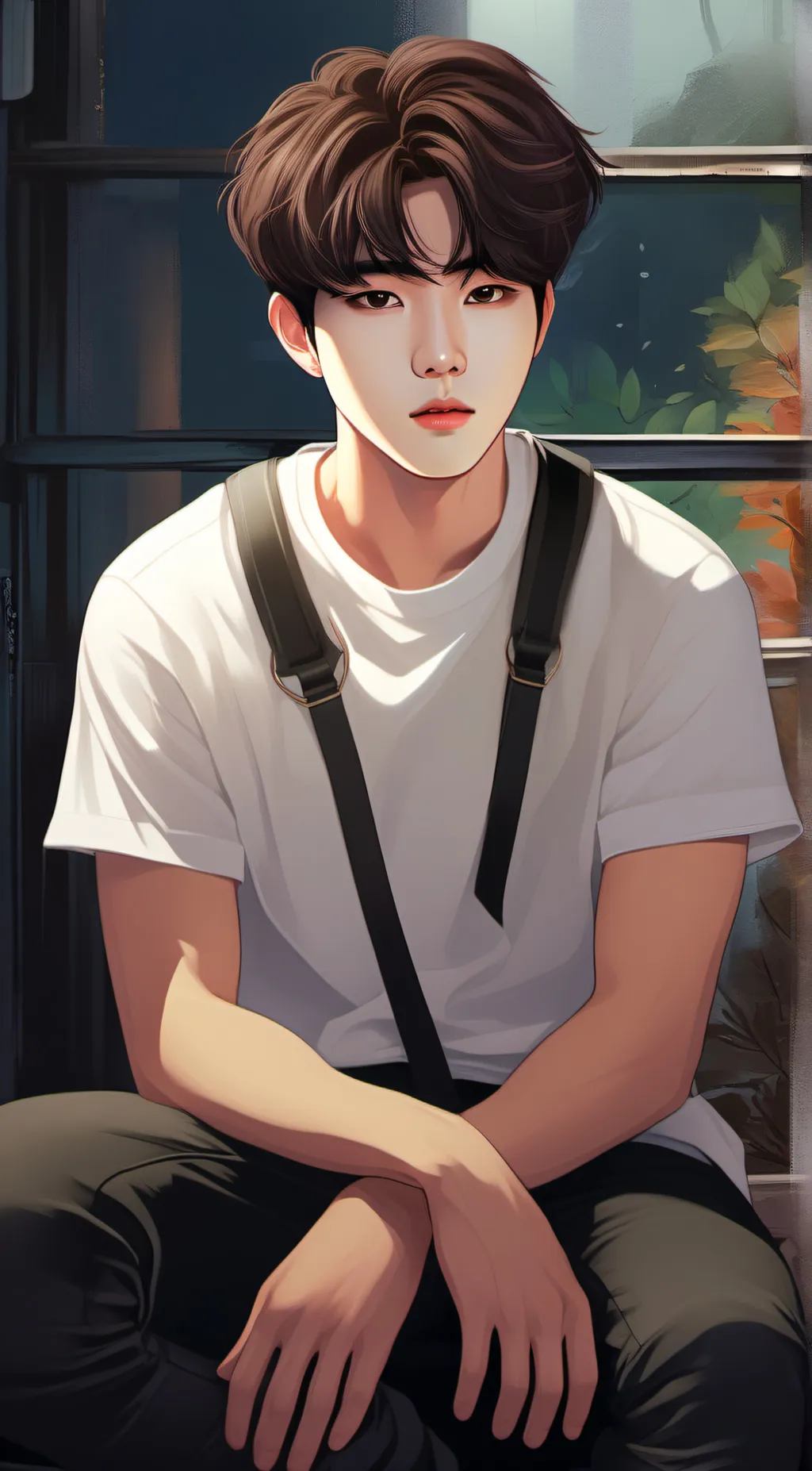 ai character: Lee Minho background