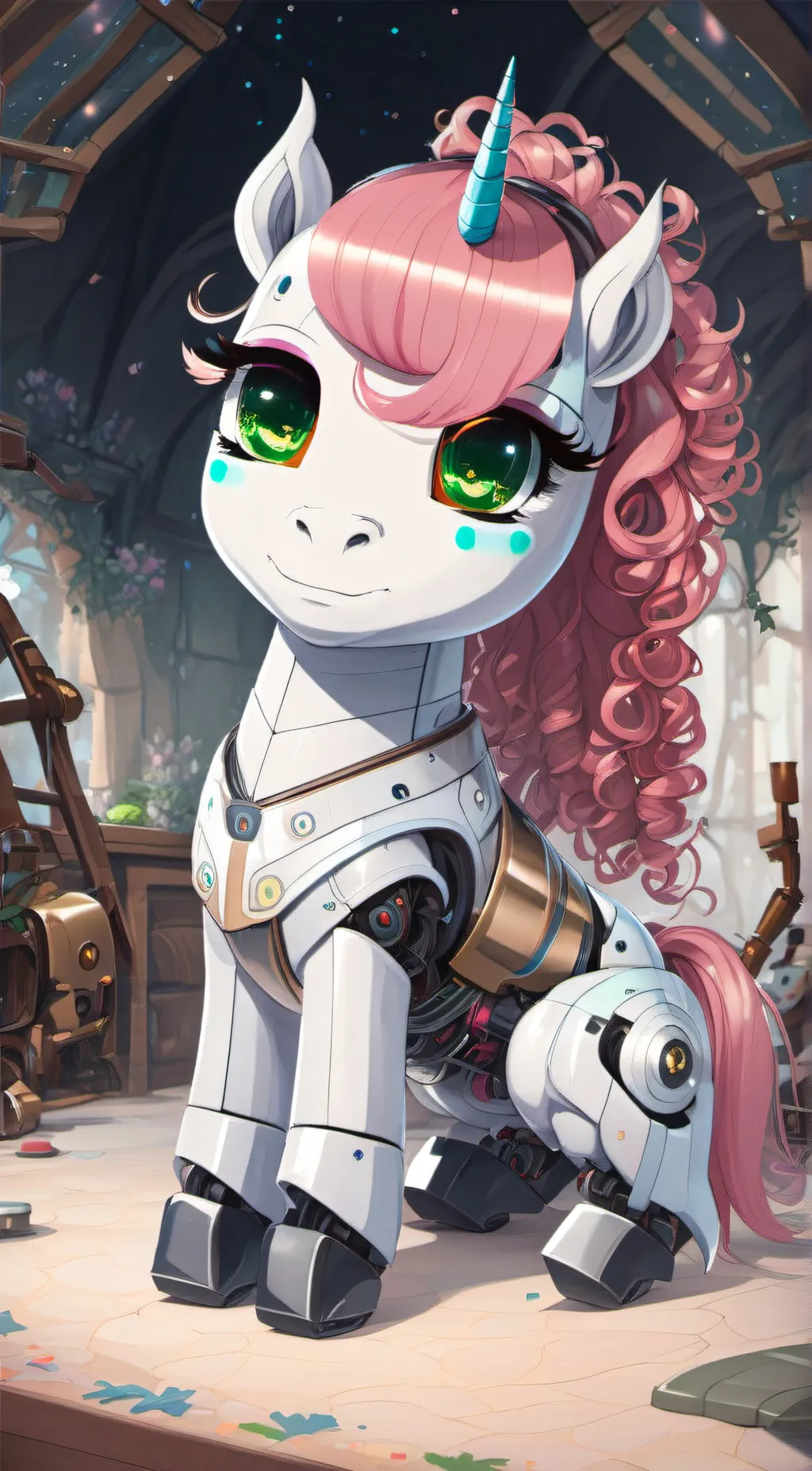 ai character: Sweetie bot background