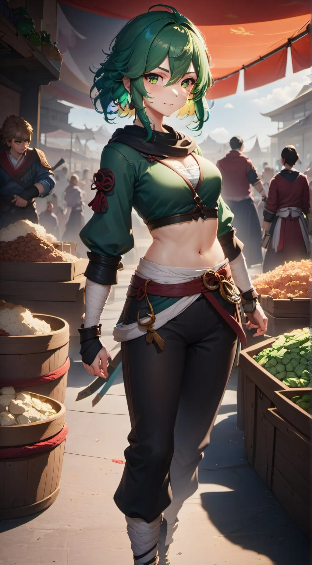 ai character: Zero  background