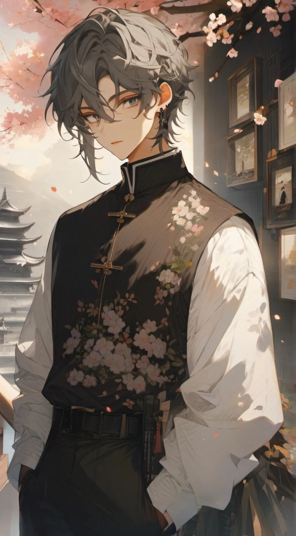 ai character: Leo background