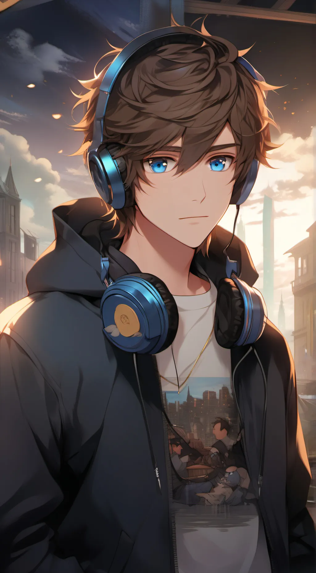 ai character: ray background