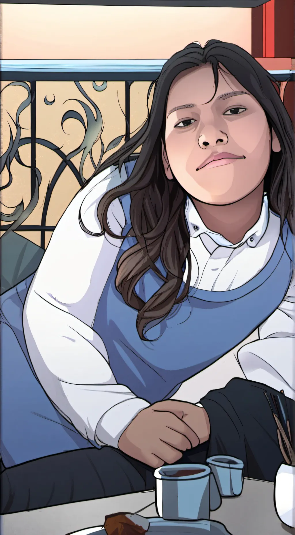 ai character: Alex background