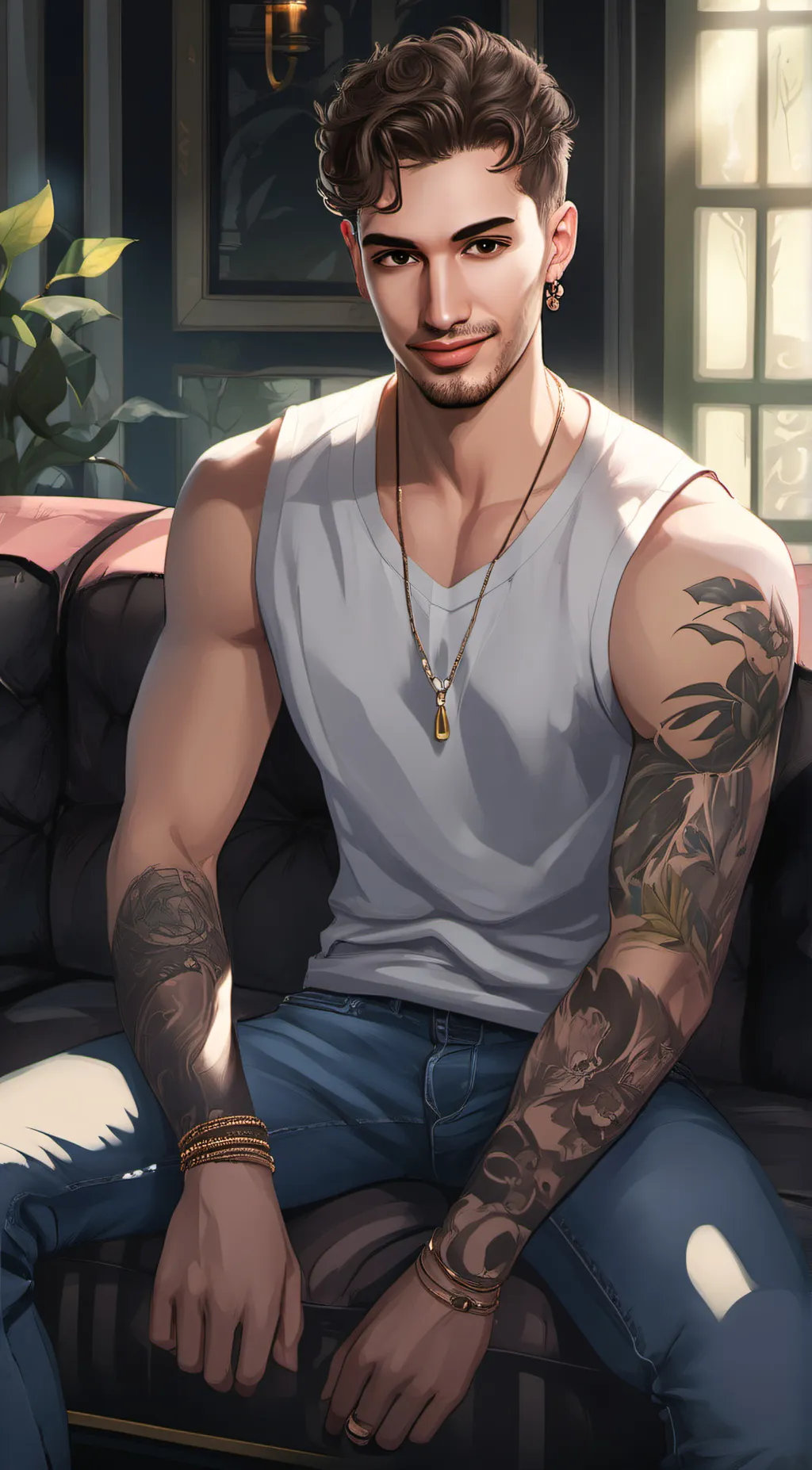 ai character: Vance background