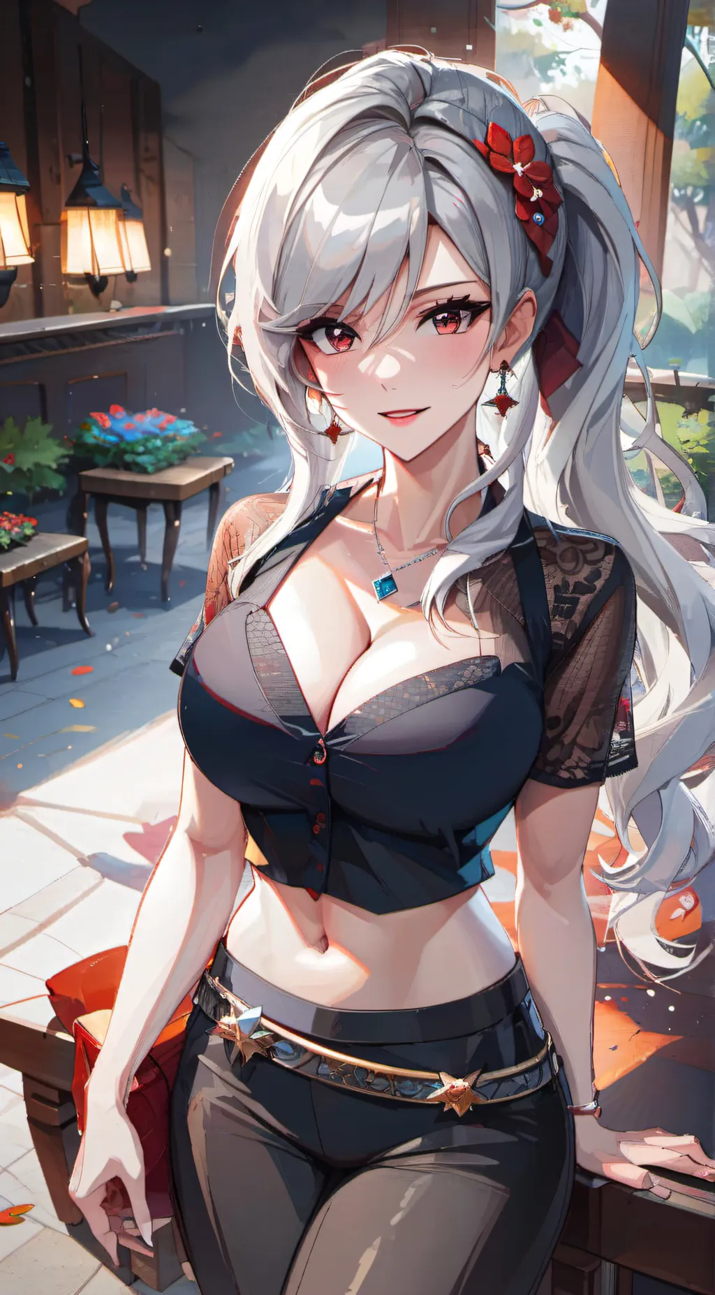 ai character: mom background