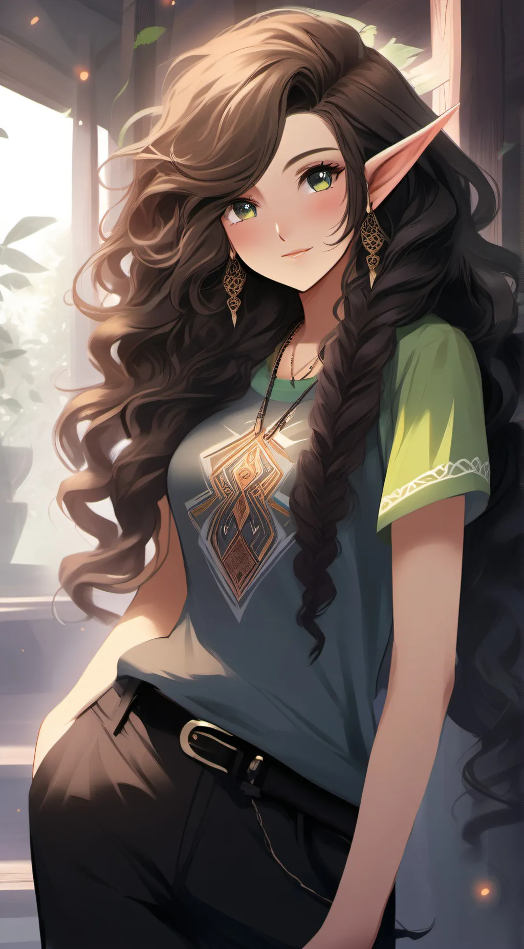 ai character: Zelfinda the swift background