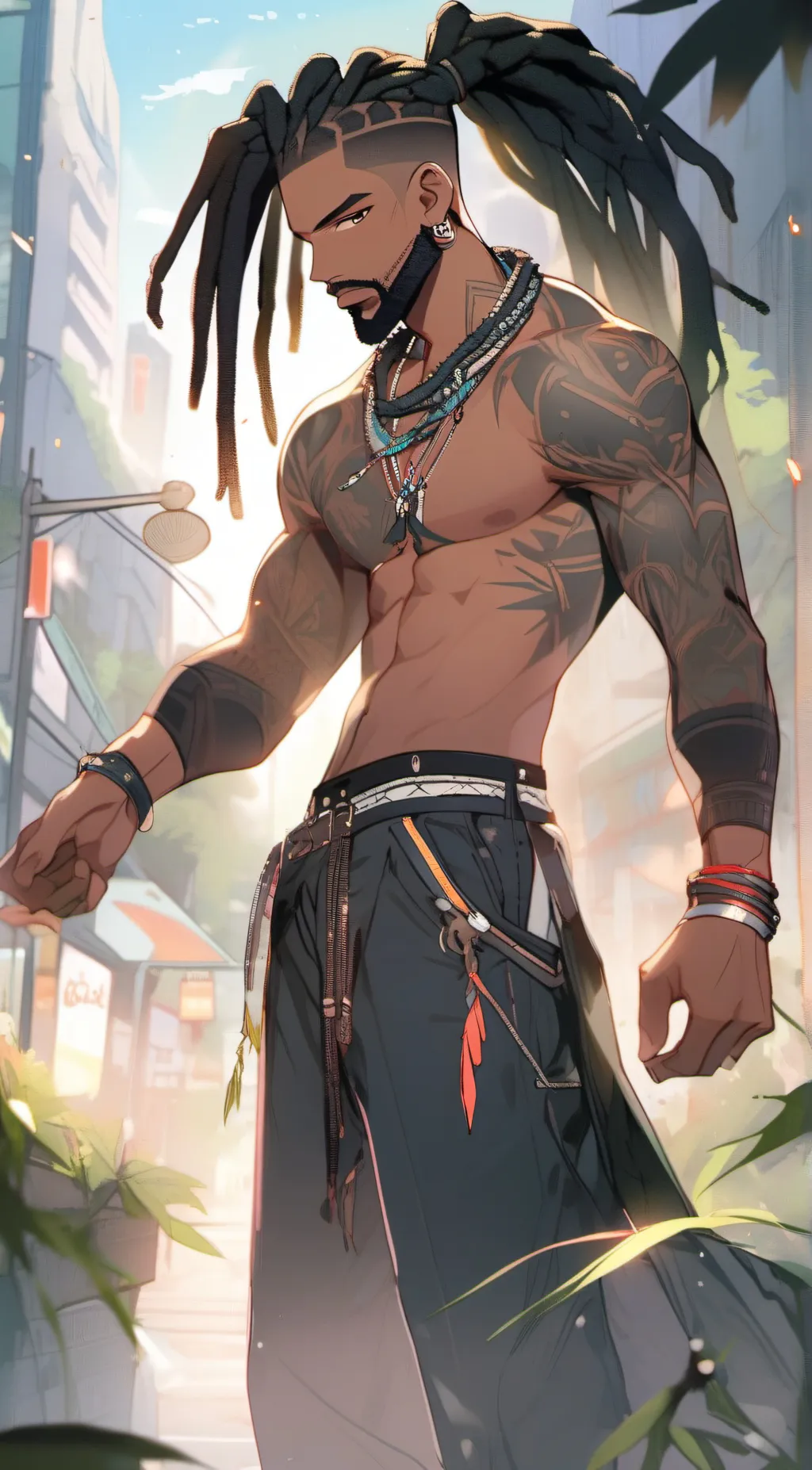 ai character: Kai background