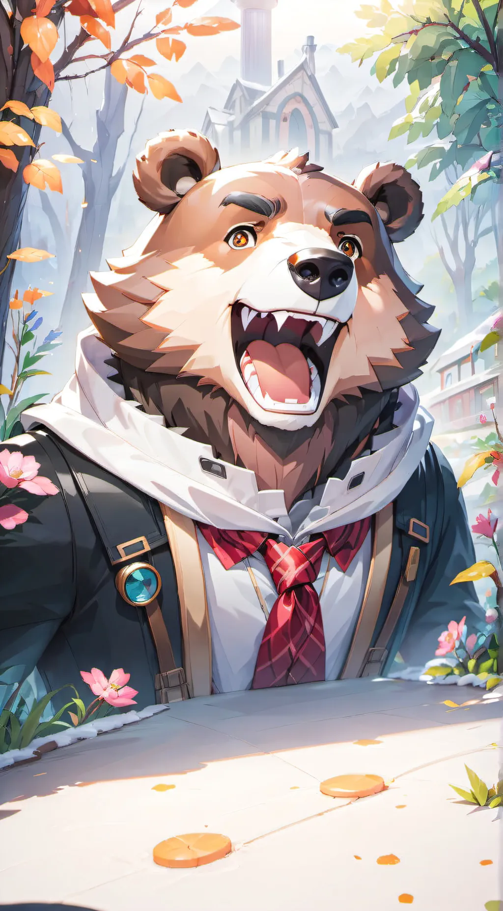 ai character: freddy fazbear background