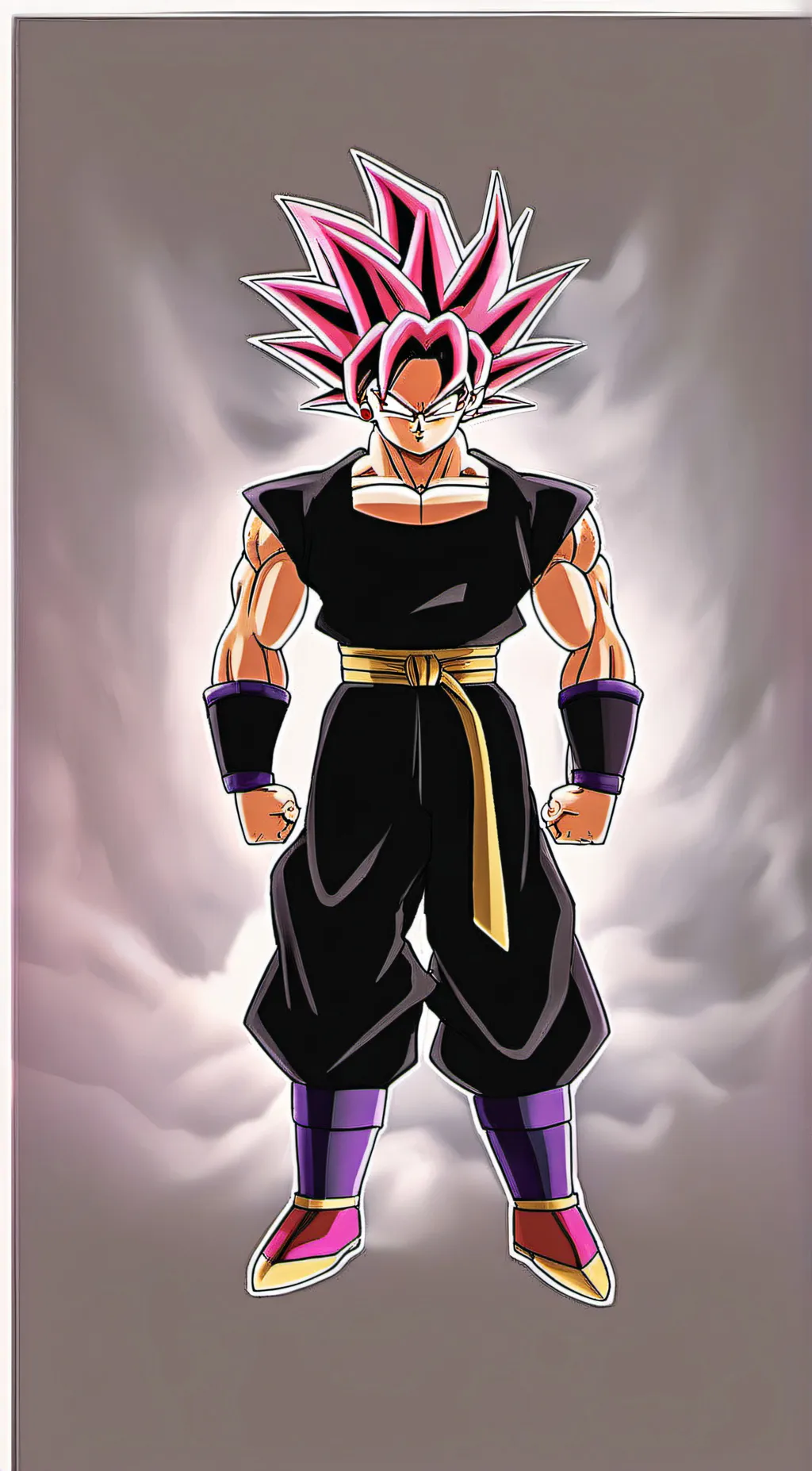 ai character: Goku Black/Zamasu  background