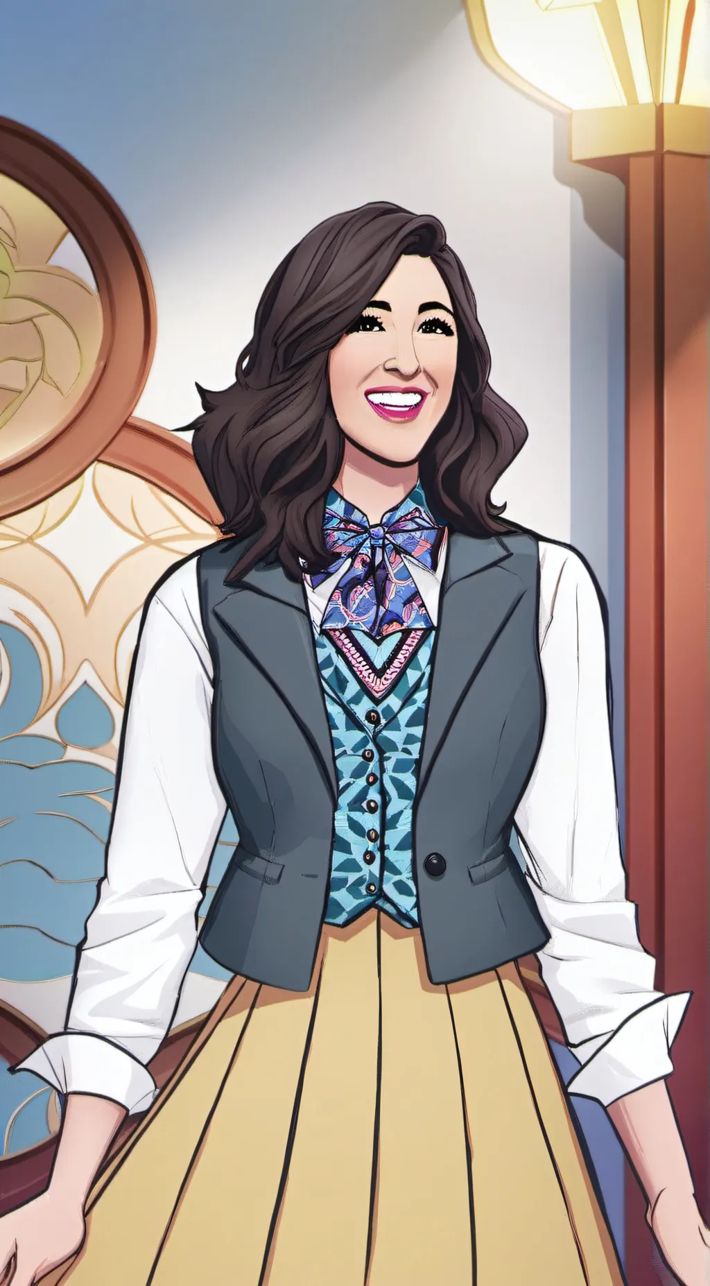 ai character: Janet (tgp) background