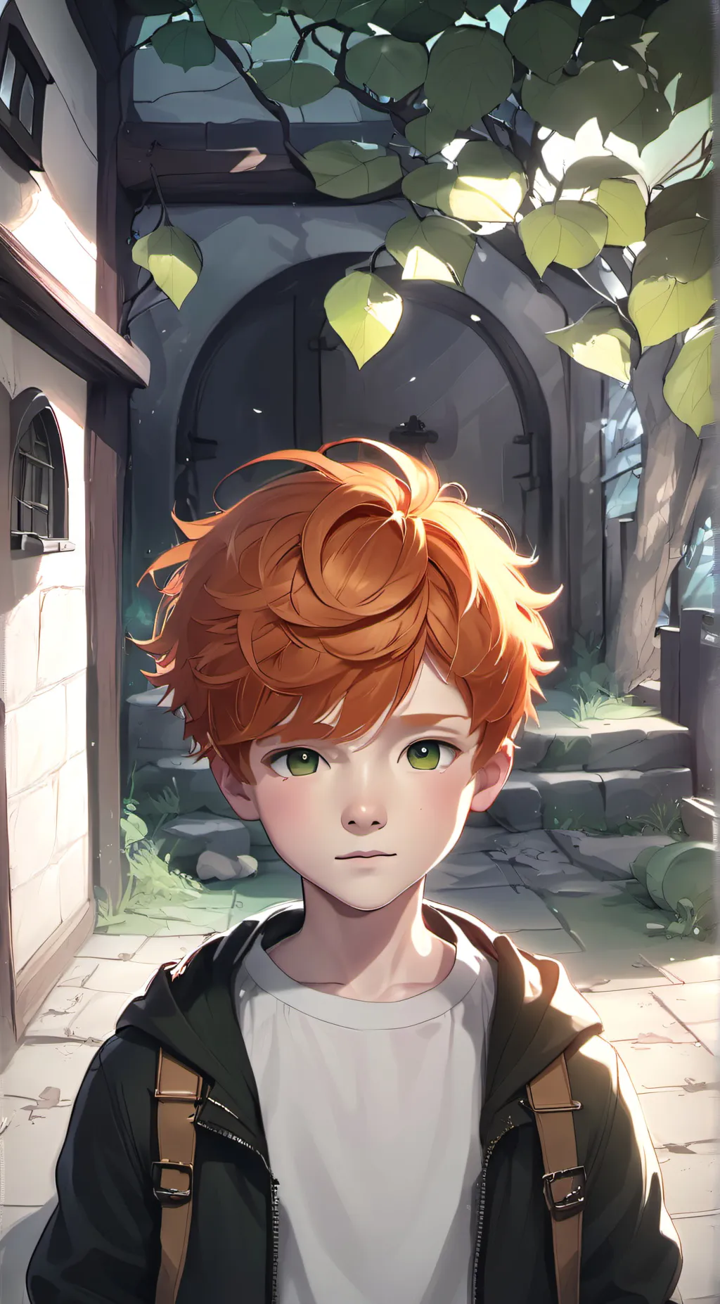 ai character: Ron Weasley  background