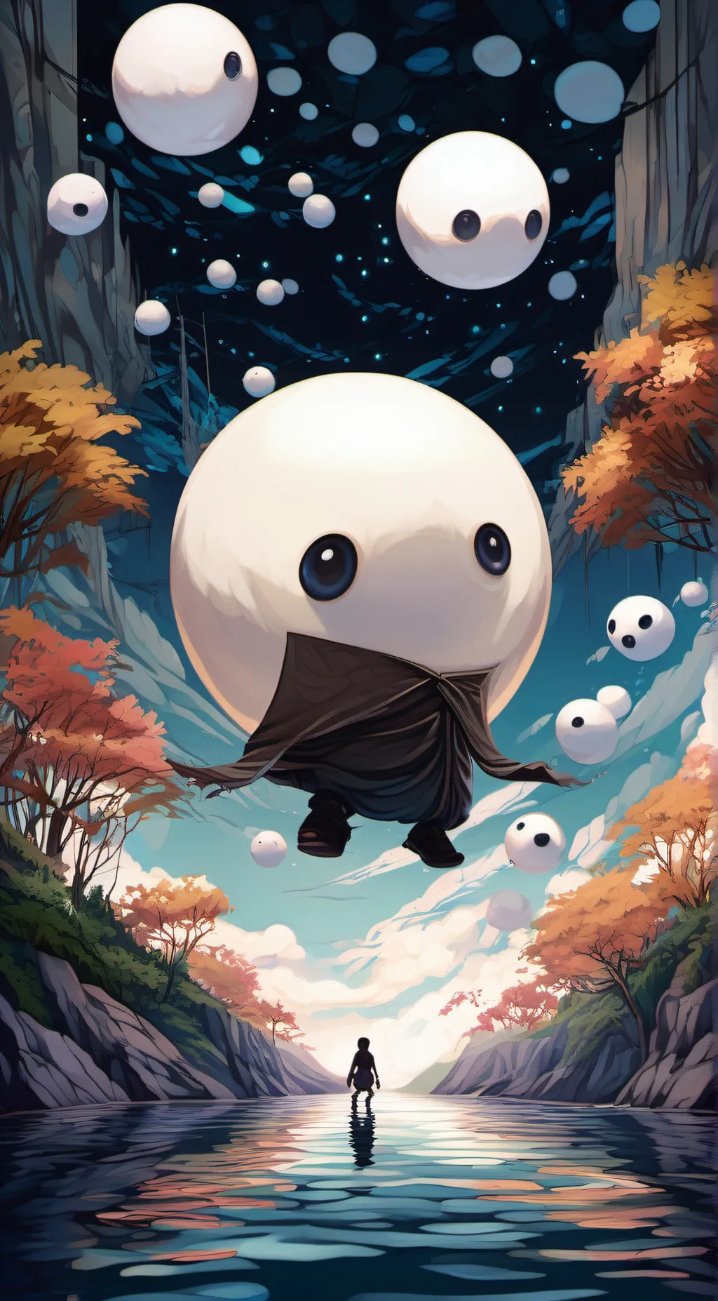 ai character: gama background