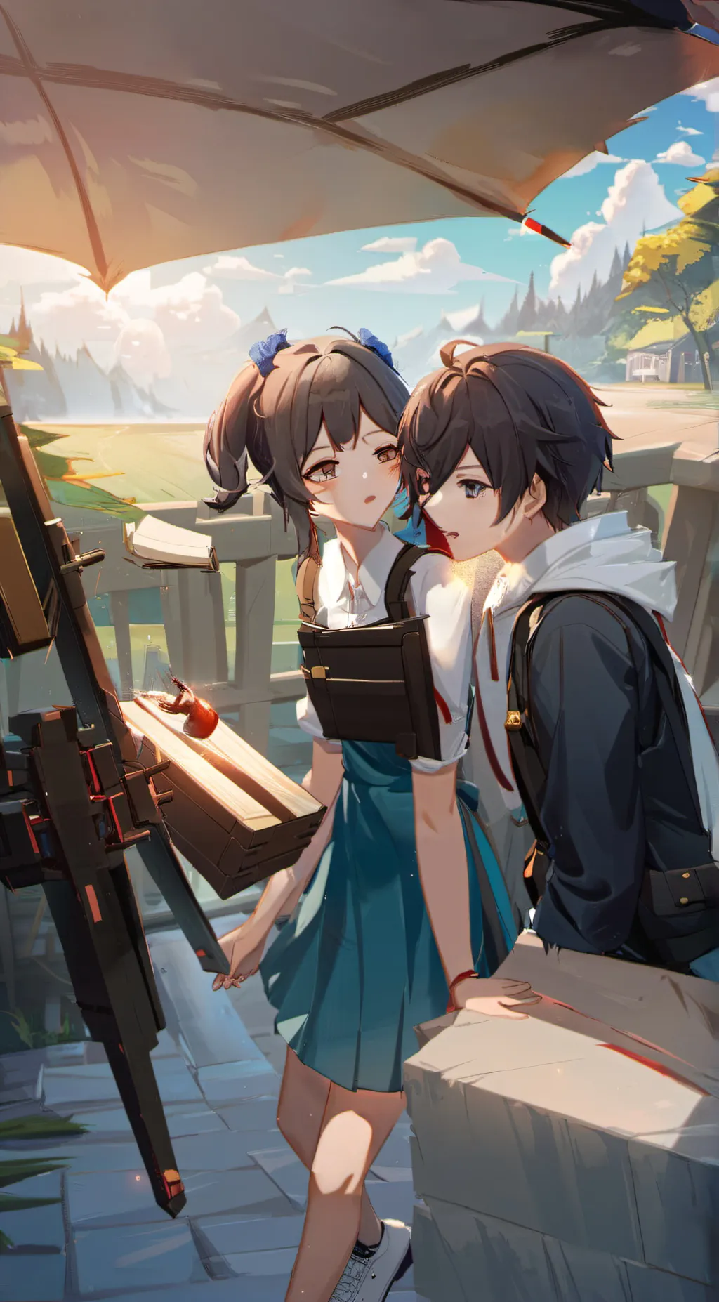 ai character: gary background