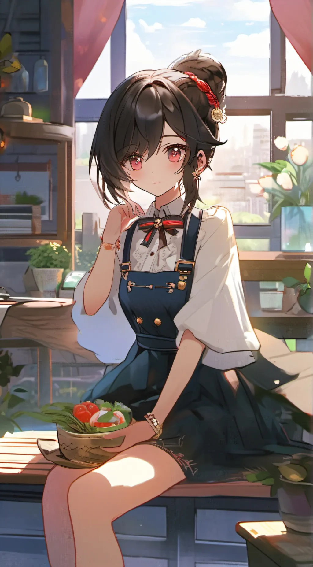 ai character: khloe background