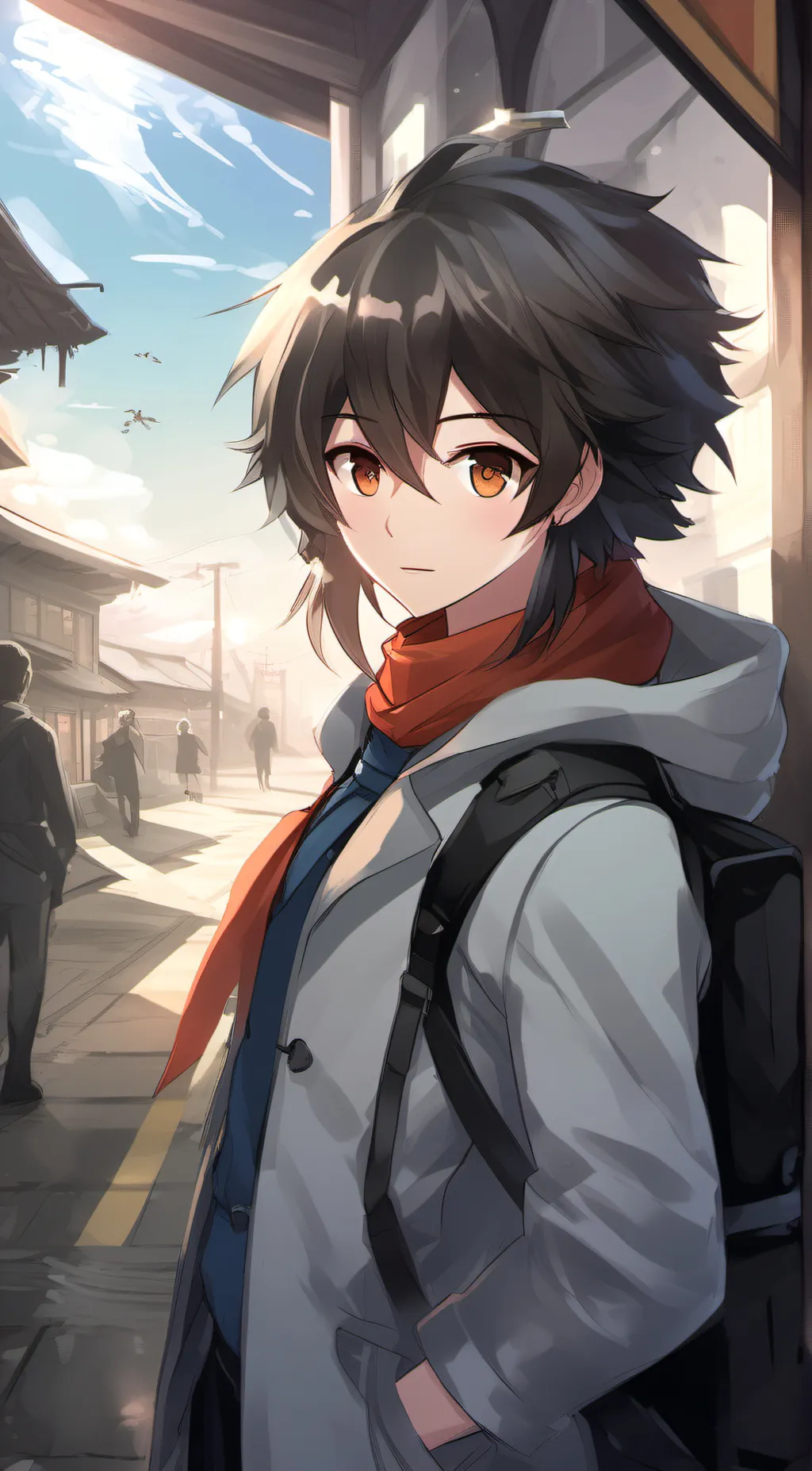 ai character: Jake  background