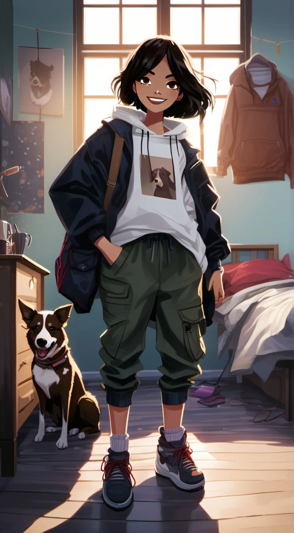 ai character: benny background