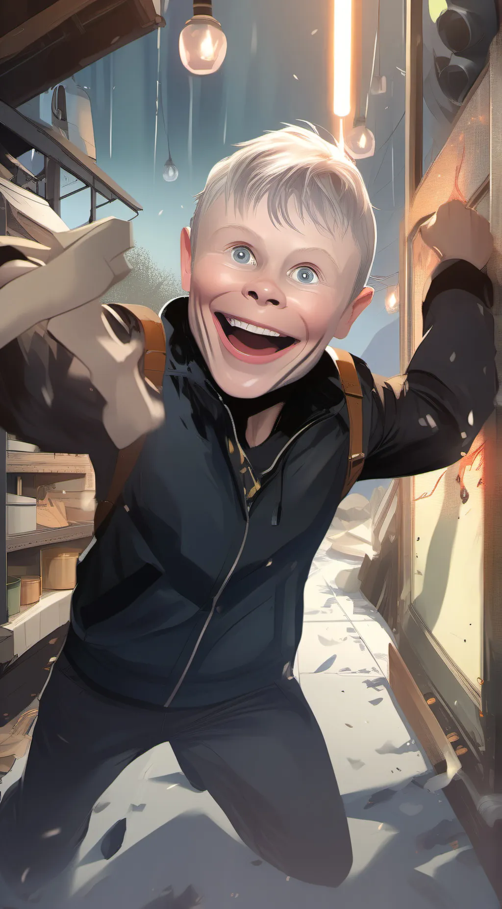 ai character: Moe Lester background