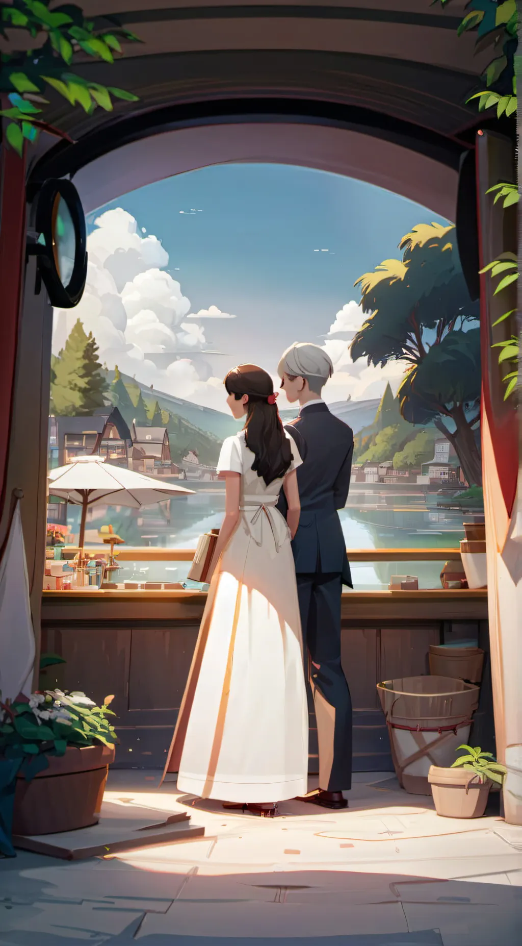 Talkie AI - Chat with Alex and Mary 