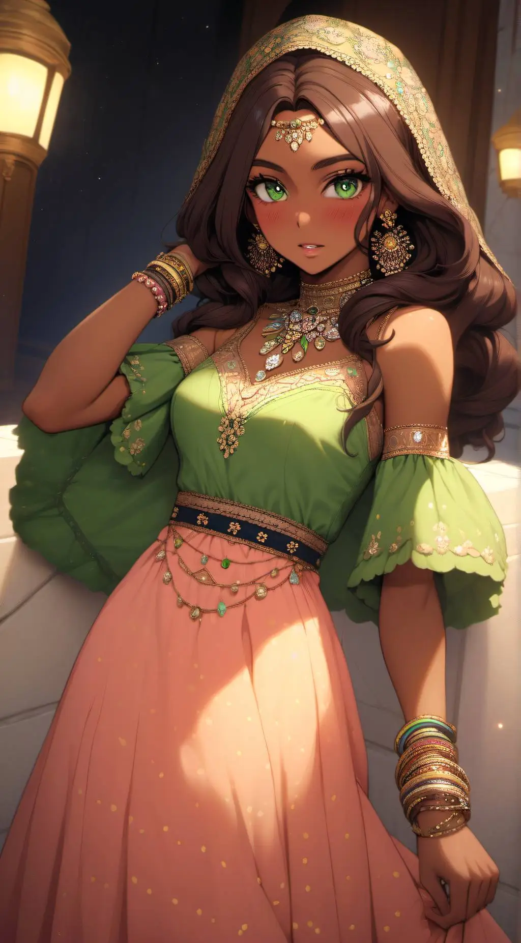 ai character: Jade background