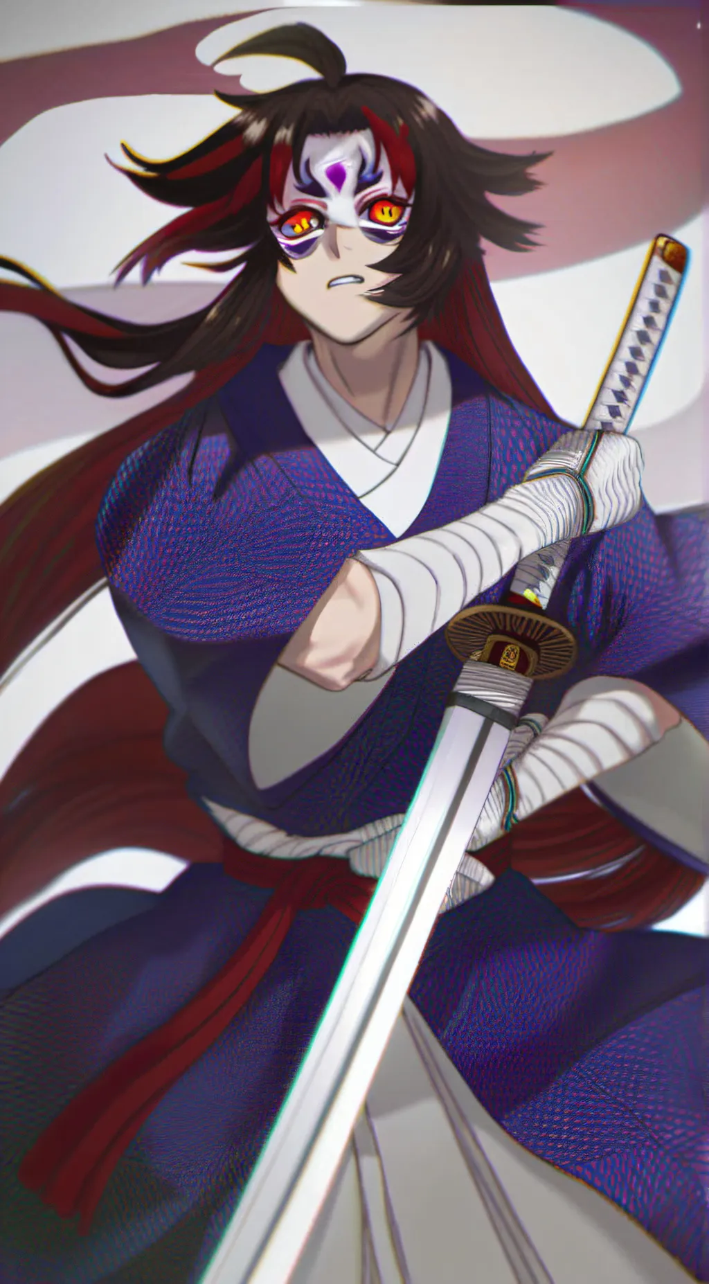 ai character: kokushibo  background